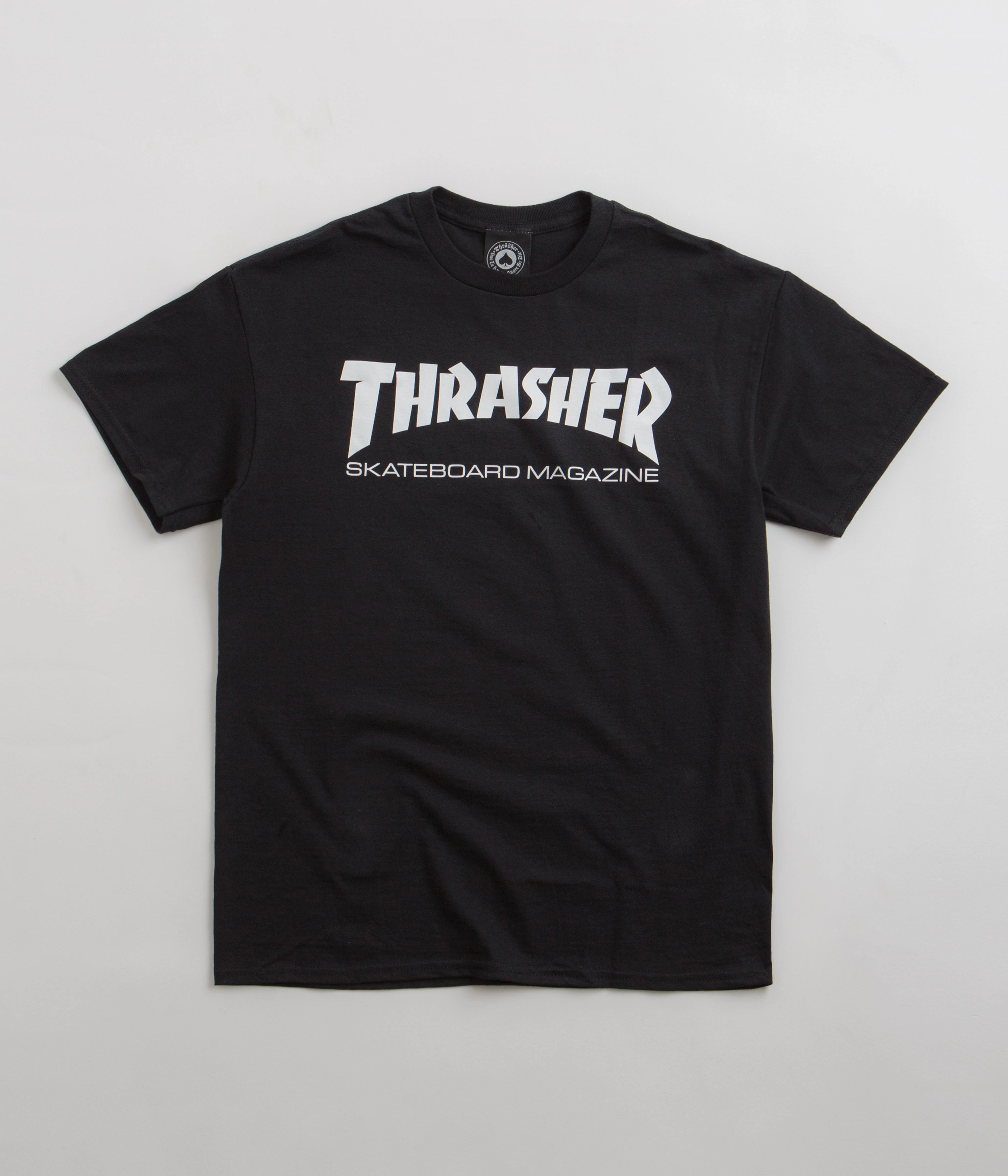 Fitted Thrasher Skate Mag T-Shirt - Black