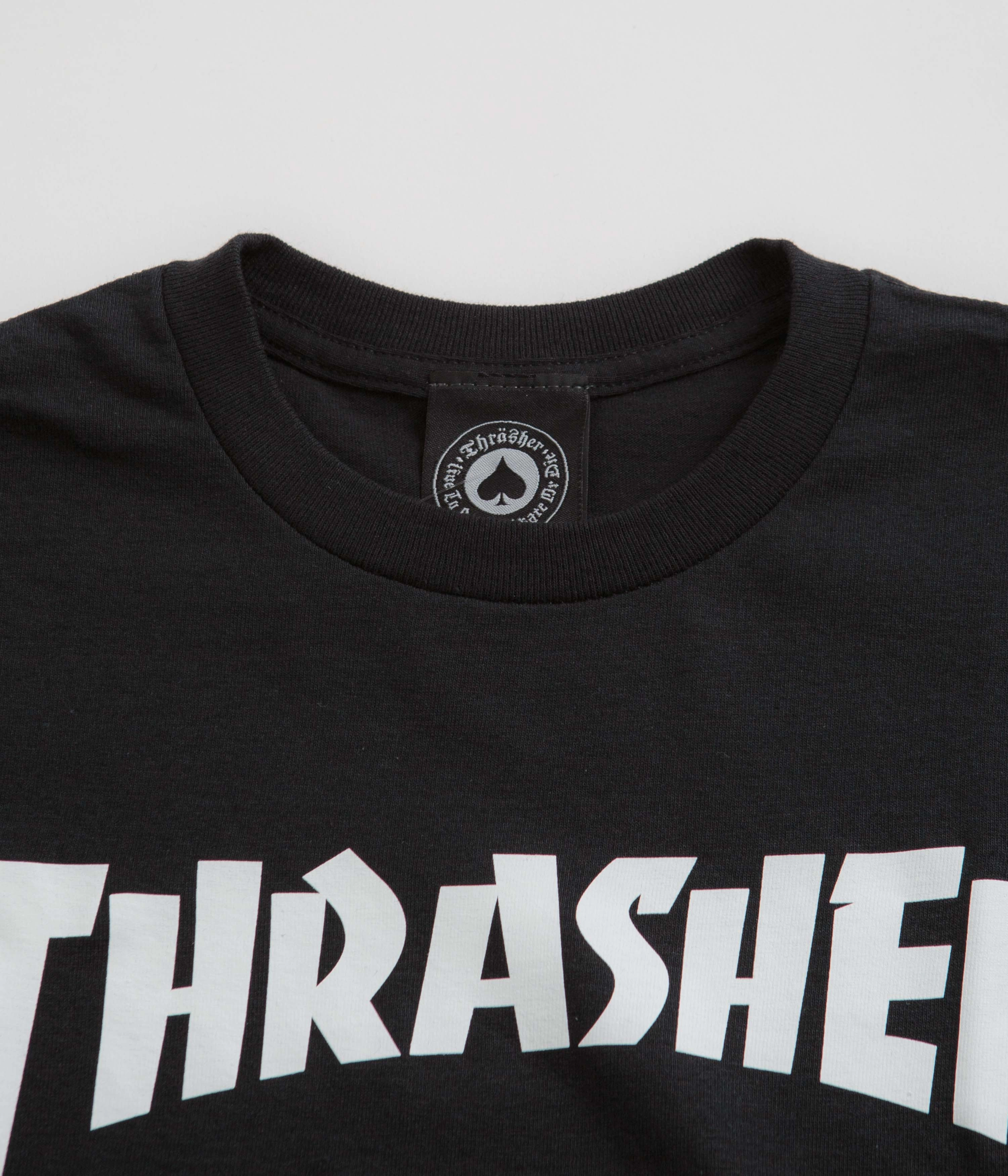 Thrasher Skate Mag T-Shirt - Black domestic