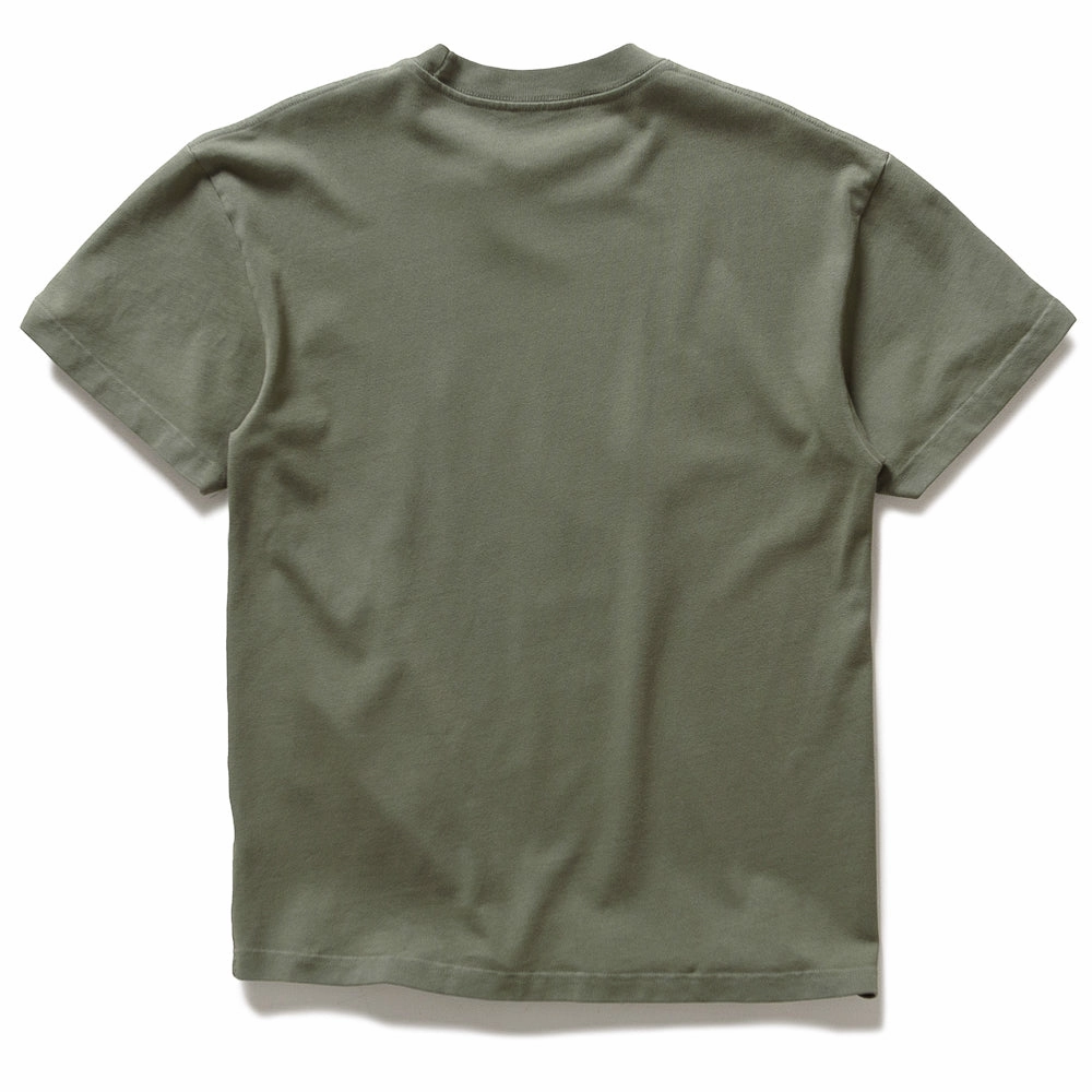 Always On Tour Physical Education Tee - Olive Green Hook And Loop