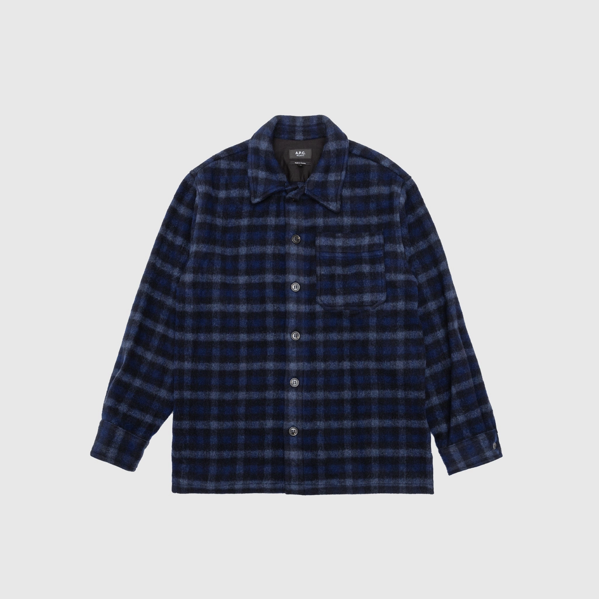 STANLEY CHECK WOOL OVERSHIRT Effortless Comfort