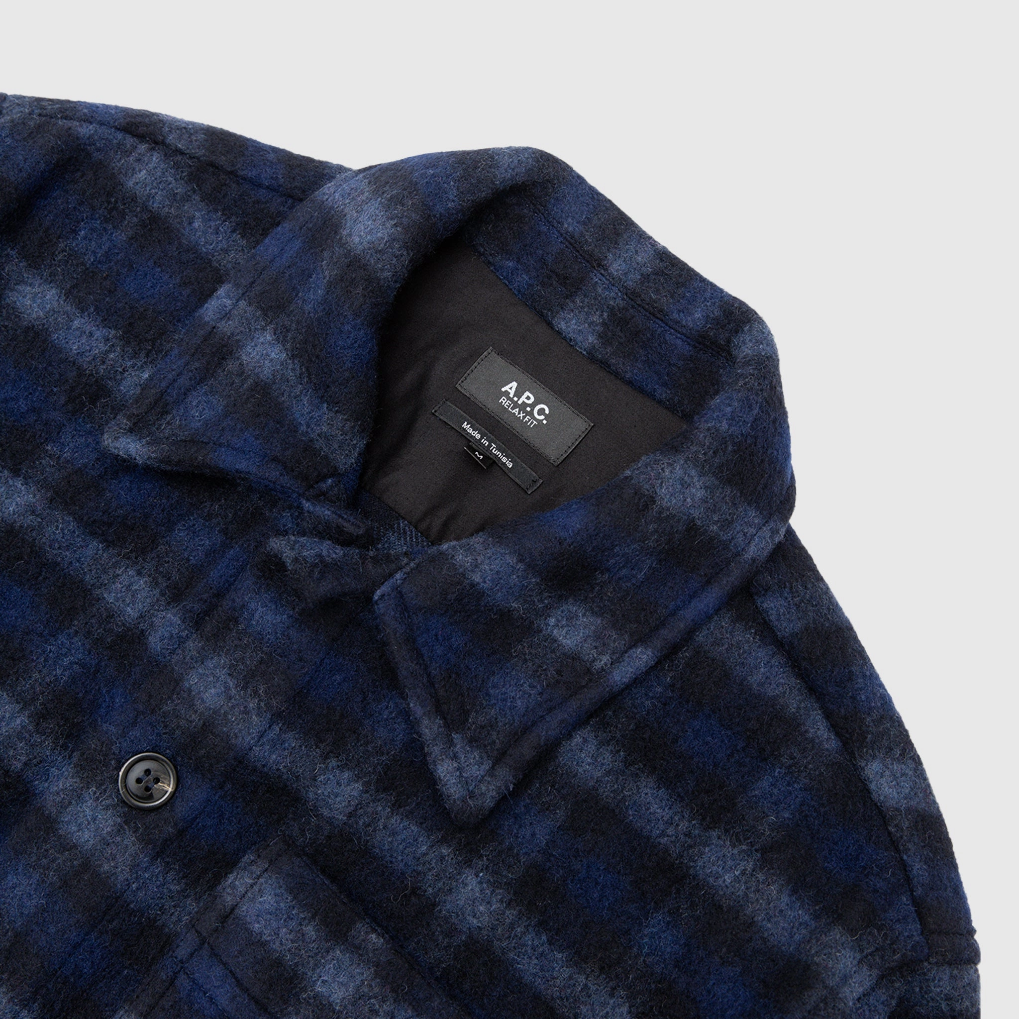 Runway Inspired STANLEY CHECK WOOL OVERSHIRT