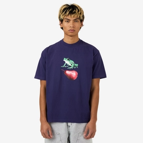 b.Eautiful Frog Pear T-Shirt Purple Full length