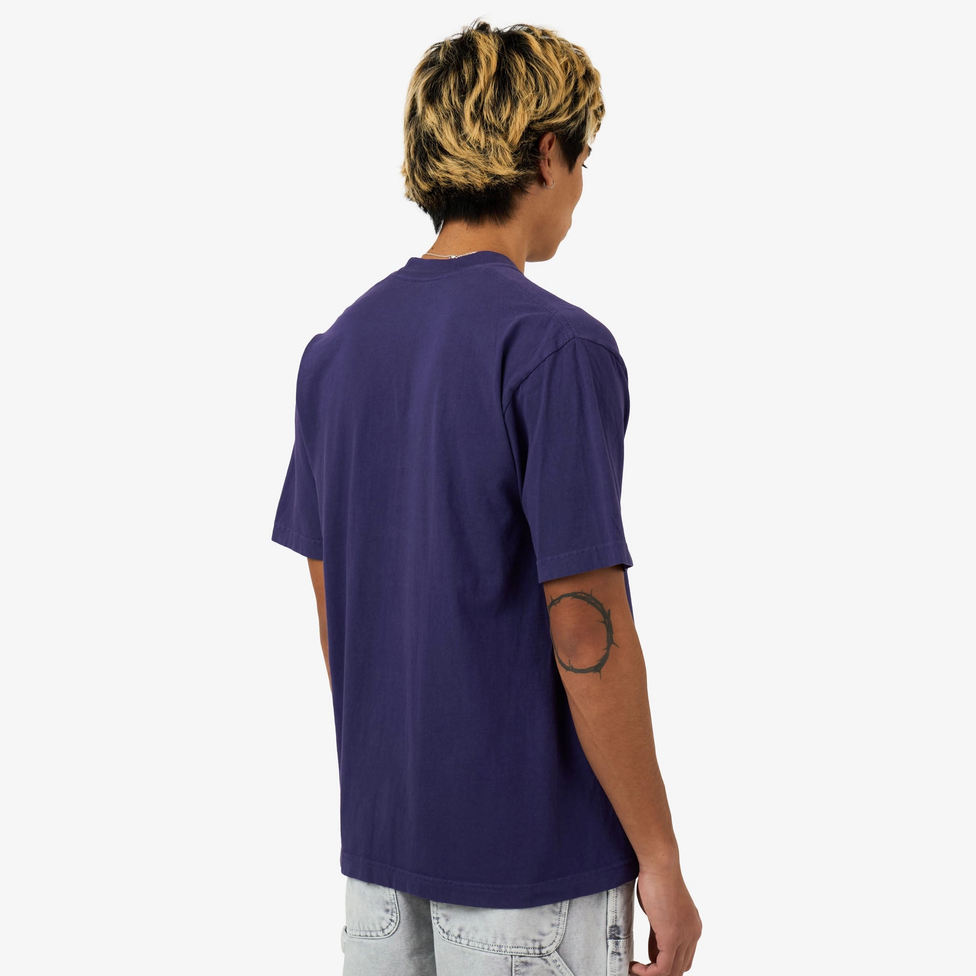 b.Eautiful Frog Pear T-Shirt Purple Iron safe