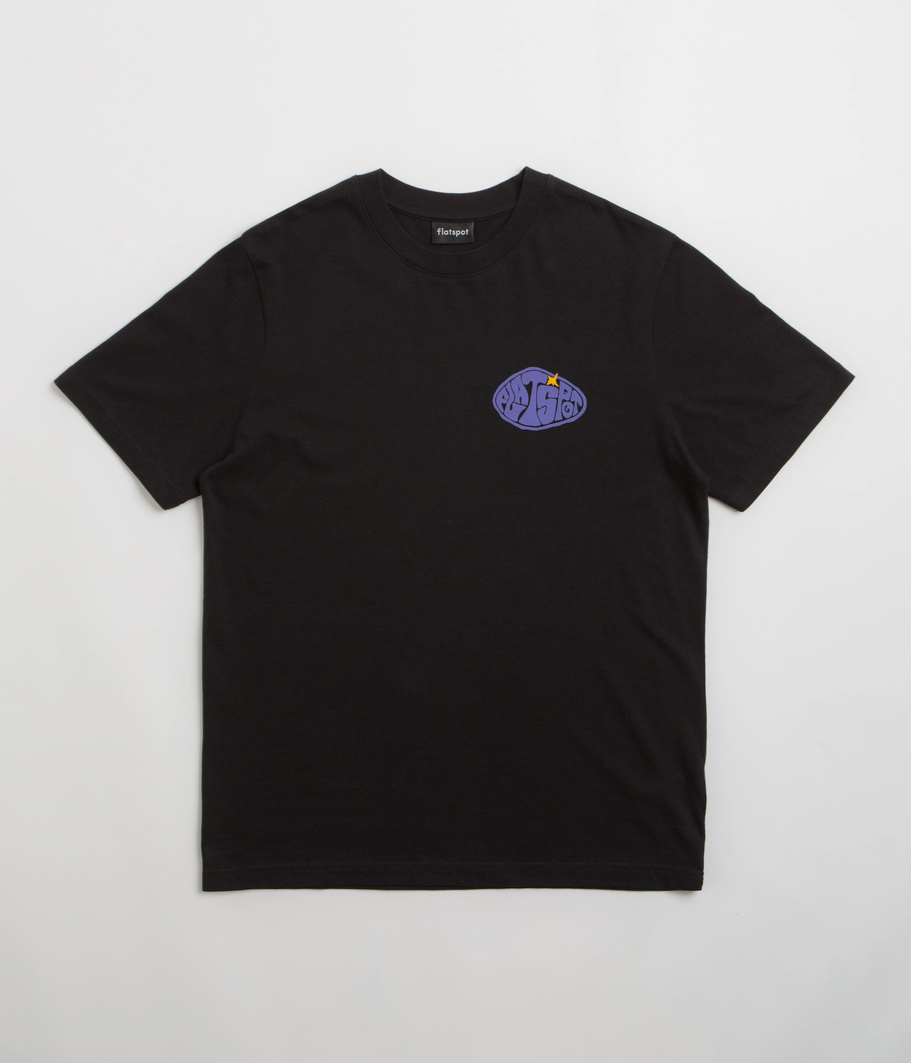 flatspot Hole T-Shirt - Black club Half sleeve