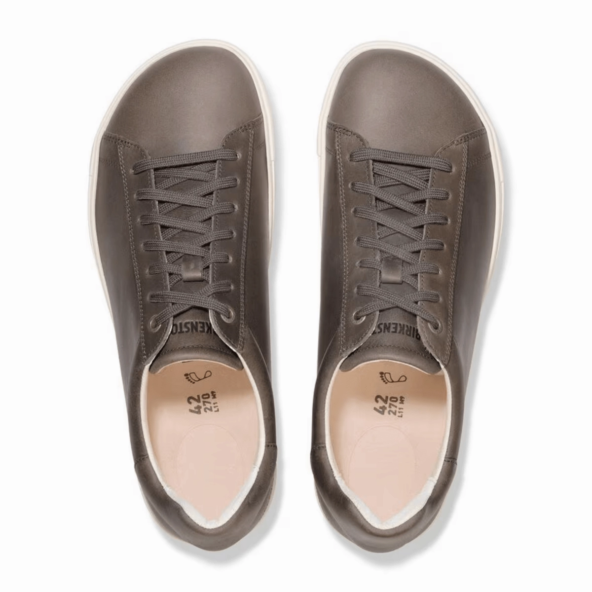 Minimal Stitch Birkenstock Men's Bend Low Iron Leather