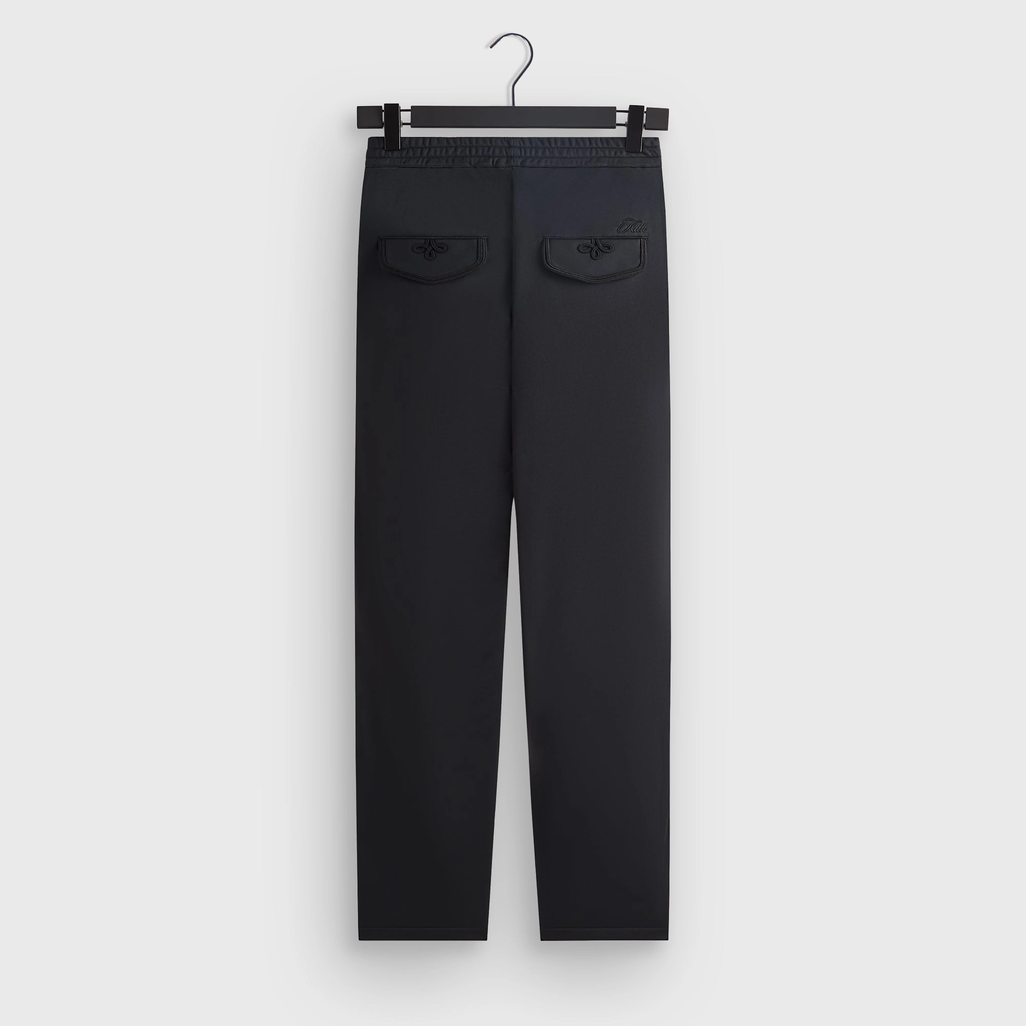 Durable Comfort Kith Ribbon Embroidery Elmhurst Pant - Black
