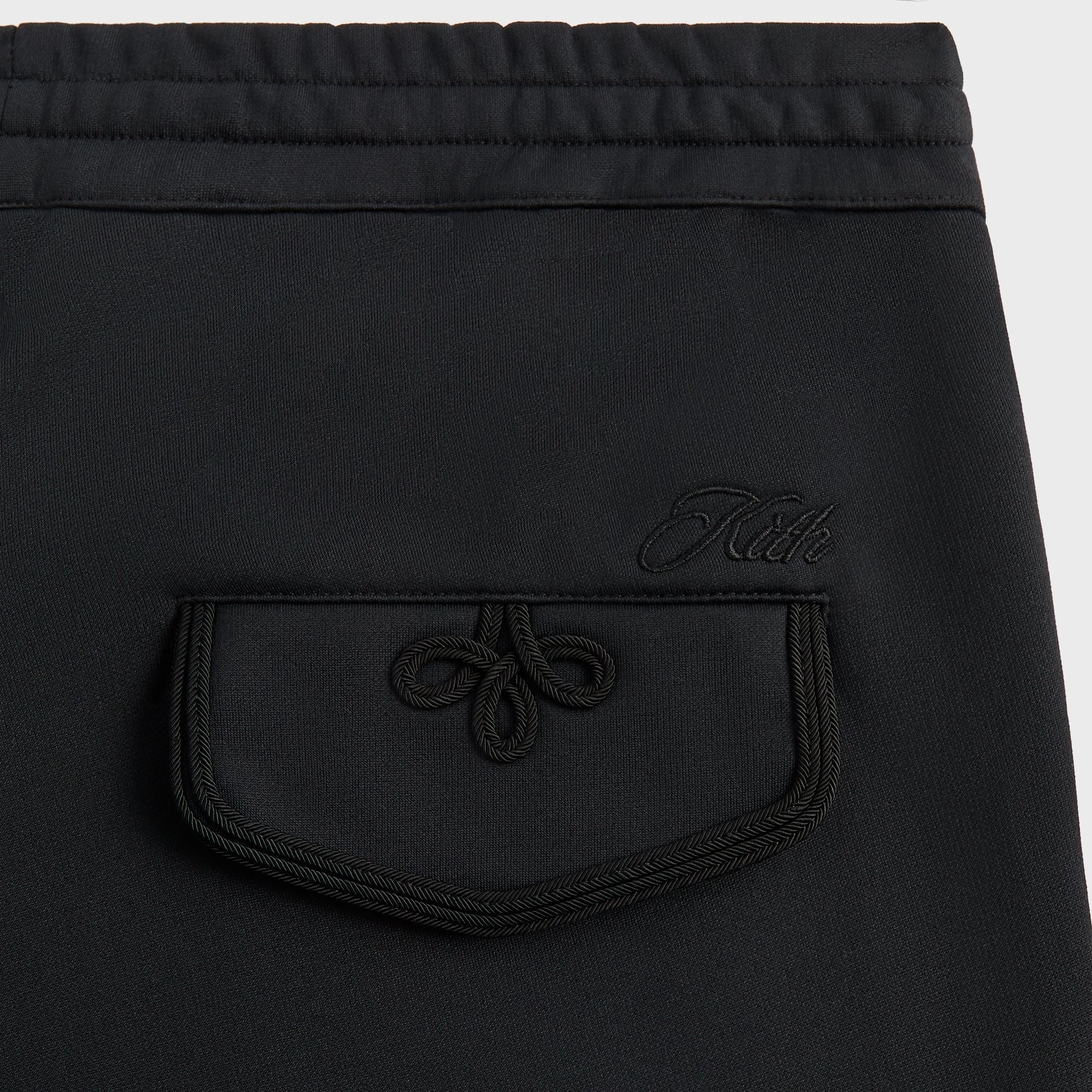 Bold Design Kith Ribbon Embroidery Elmhurst Pant - Black