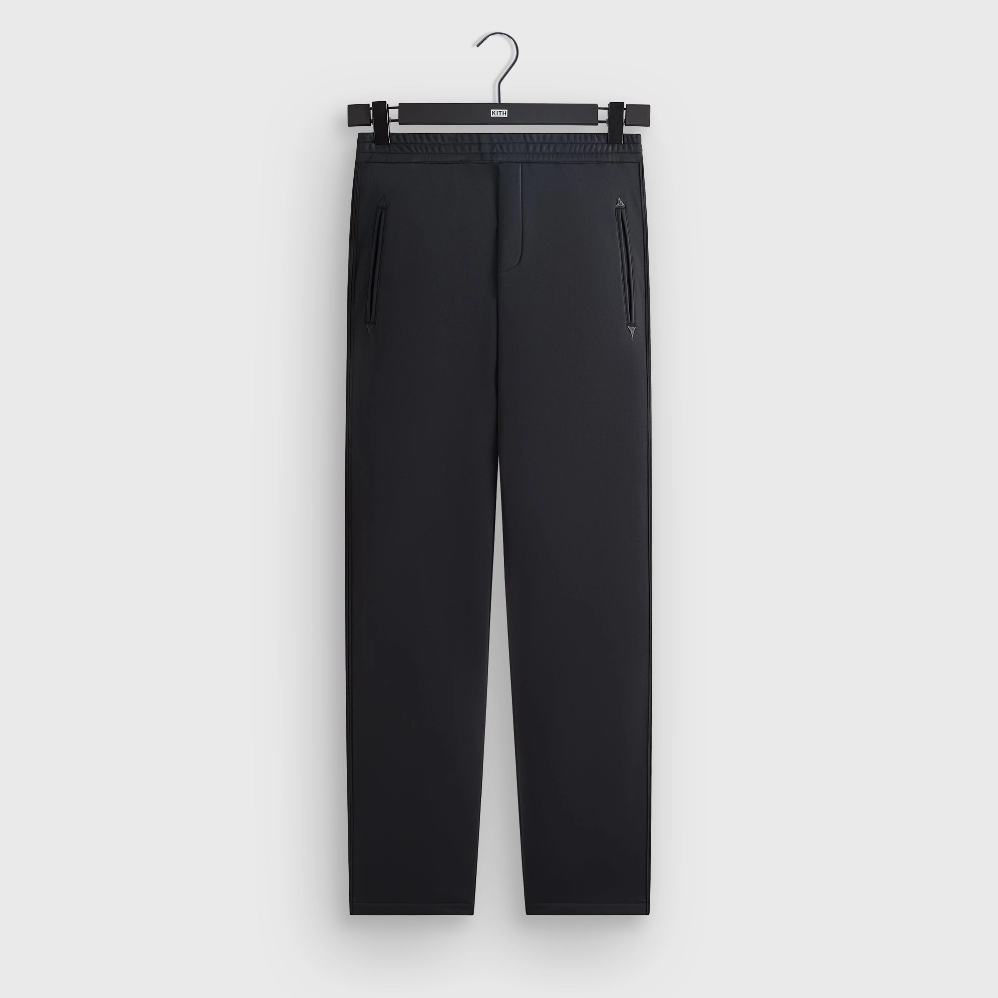 Lounge-friendly Sport Ready Kith Ribbon Embroidery Elmhurst Pant - Black