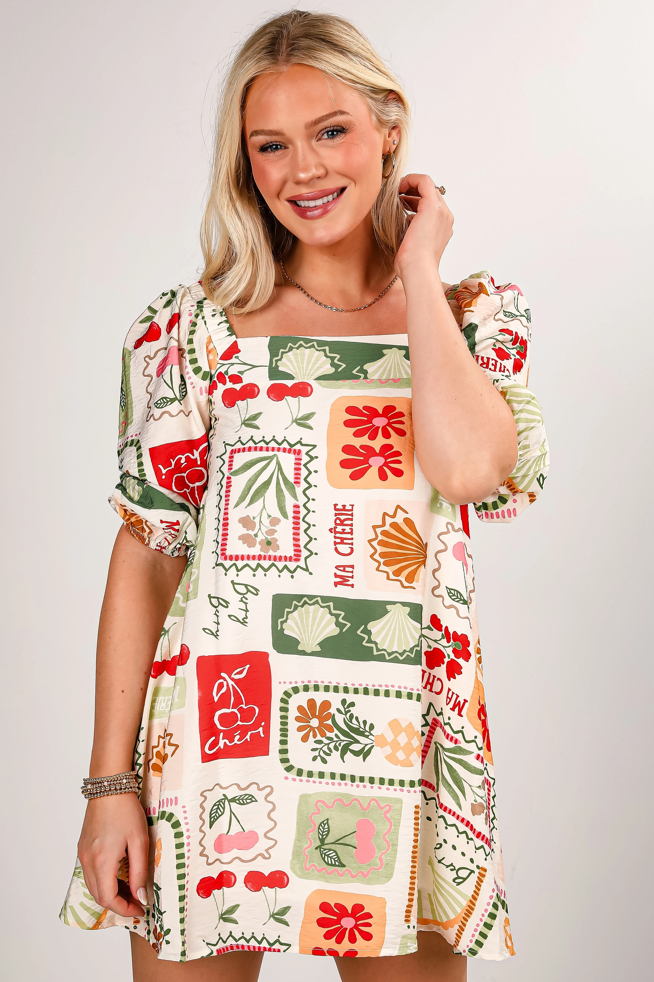 FINAL SALE - Everything I Love Ivory Mini Dress Soft Layering