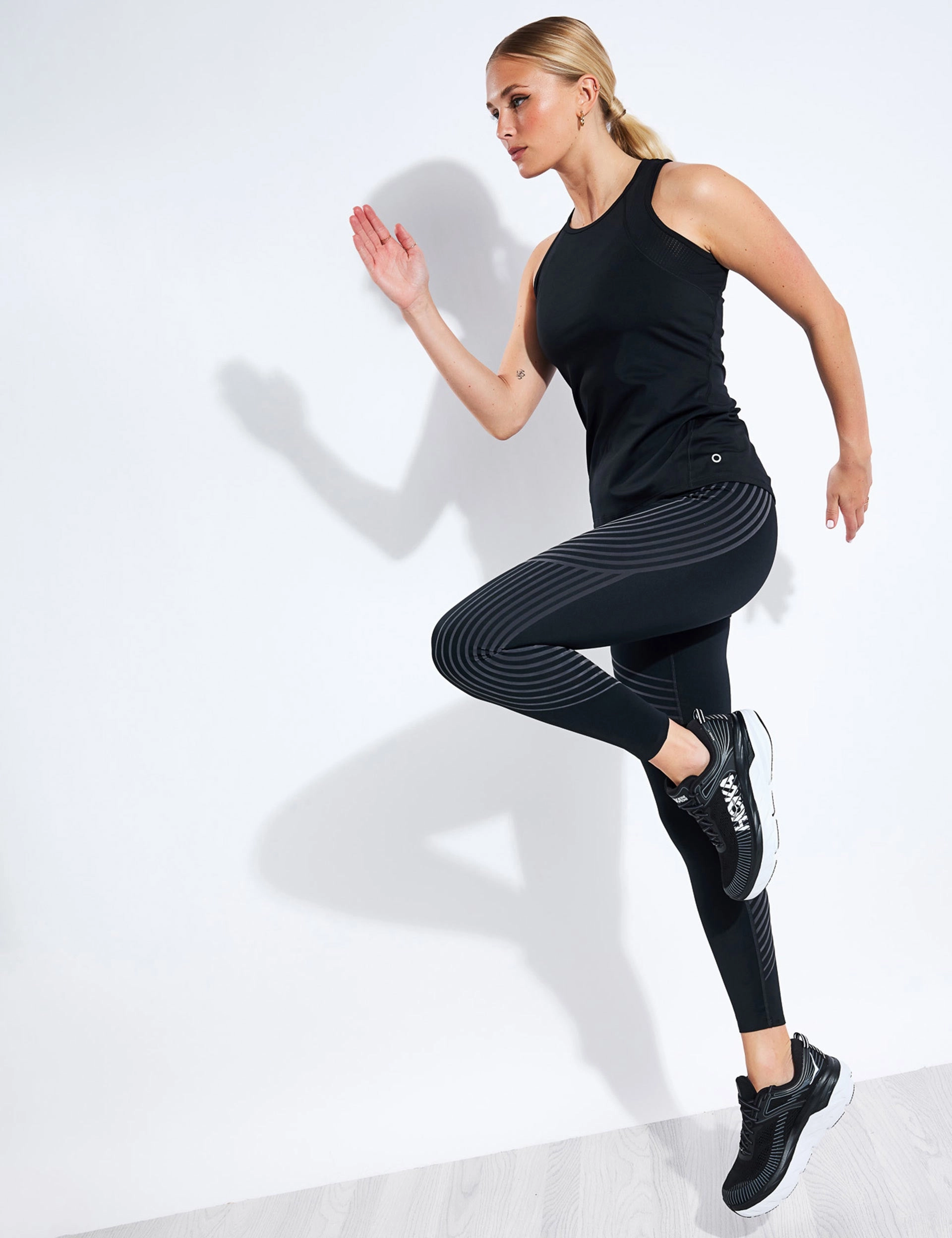 Scoop Neck Racer Back Vest Top - Black Combat - ready unmanned