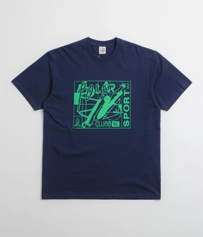 Polar Clubb Inc T-Shirt - Dark Blue Low-waisted hospital event