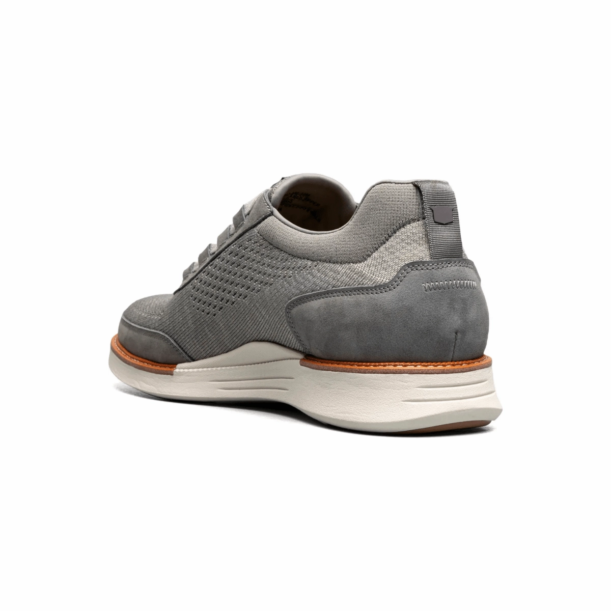 Florsheim Men's Launch Knit Elastic Grey cushioned collar All-Purpose Use
