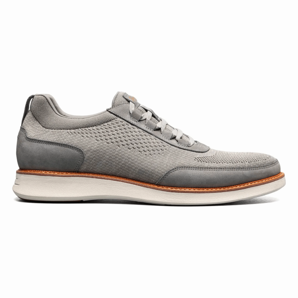 Supportive Control Florsheim Men's Launch Knit Elastic Grey