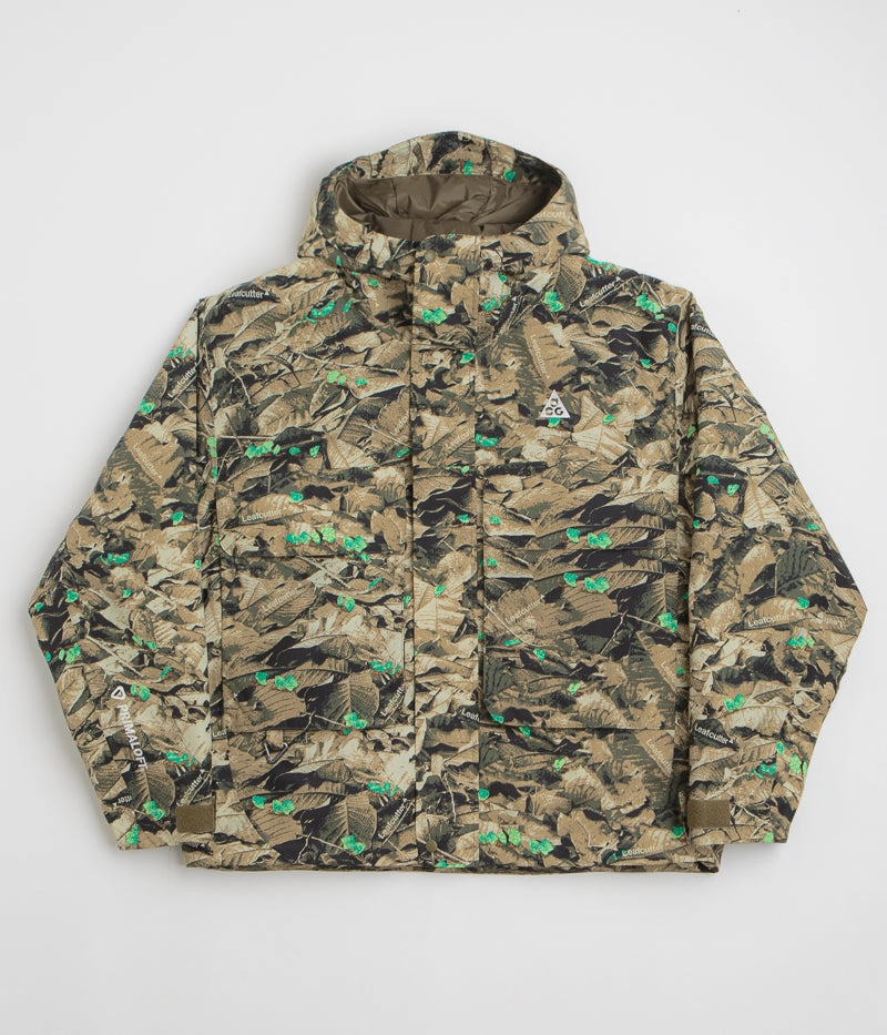 Nike ACG Skull Peak Full Zip Jacket - Parachute Beige / Summit White Softshell Fabric Technology