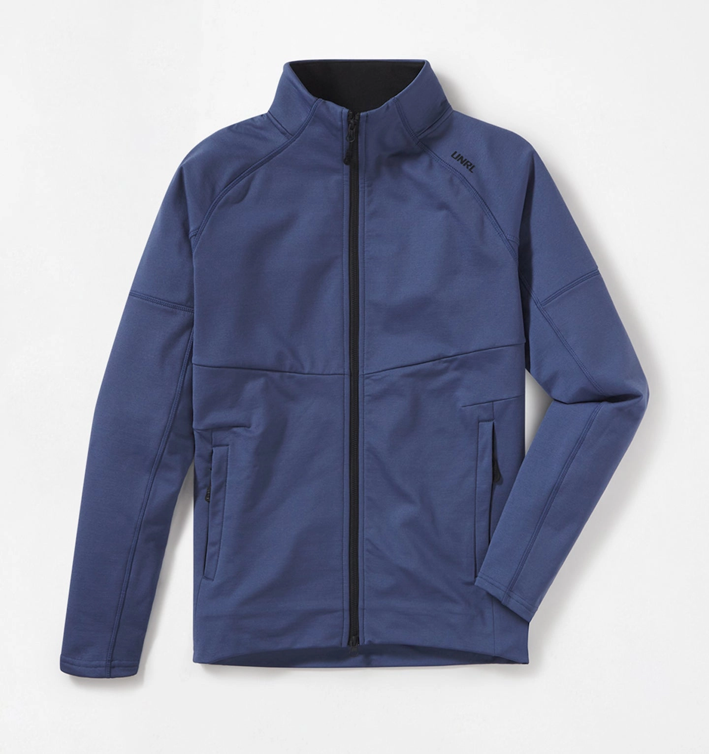 Ribbed collar WrinkleFree Weaving Transition Full-Zip