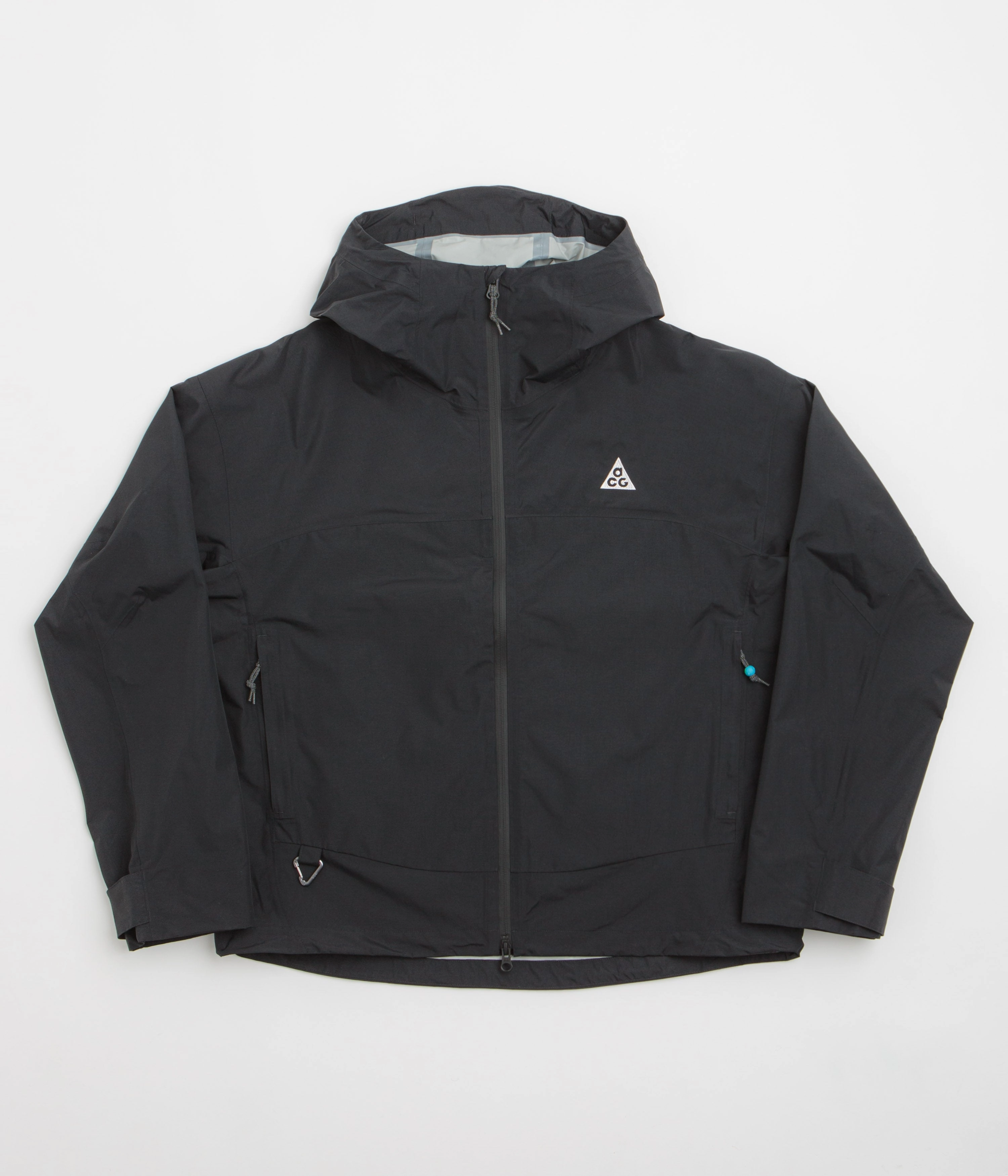 Double Layered Insulation Nike ACG Womens Morpho Rain Jacket - Black / Summit White