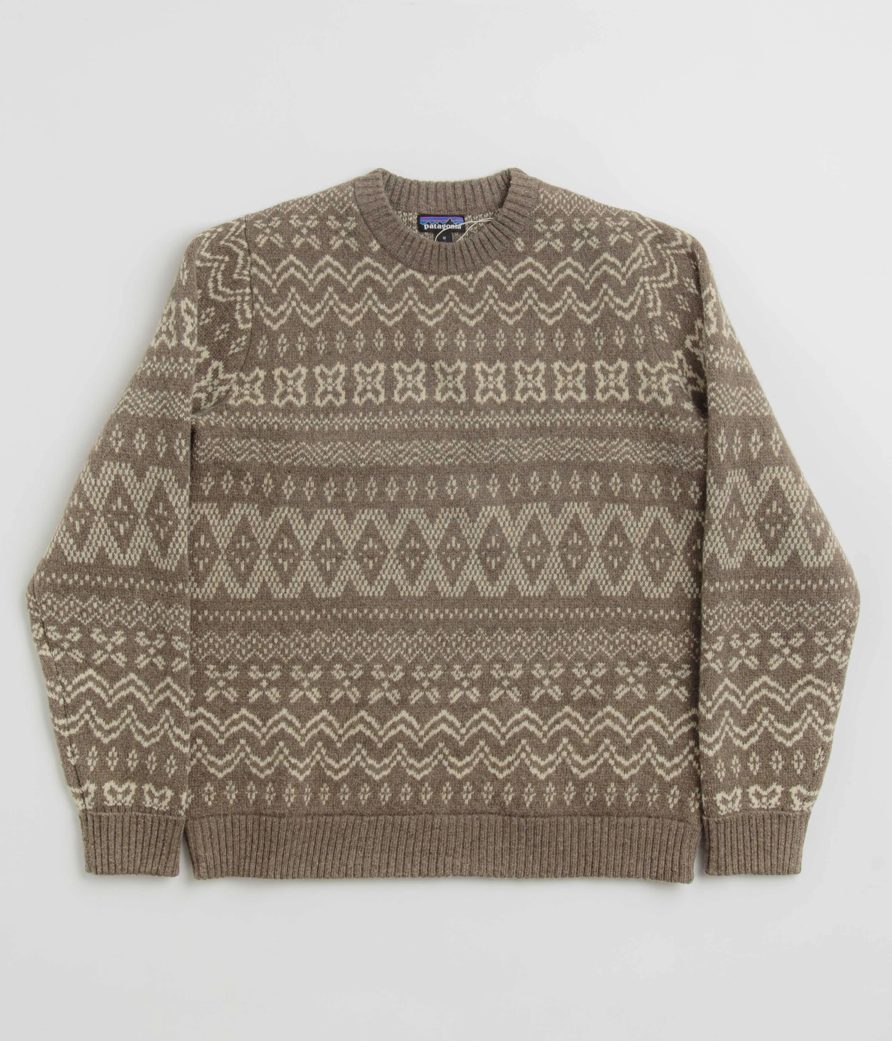 Patagonia Recycled Wool Sweatshirt - Helmsman: Seabird Grey Brunch Outfit