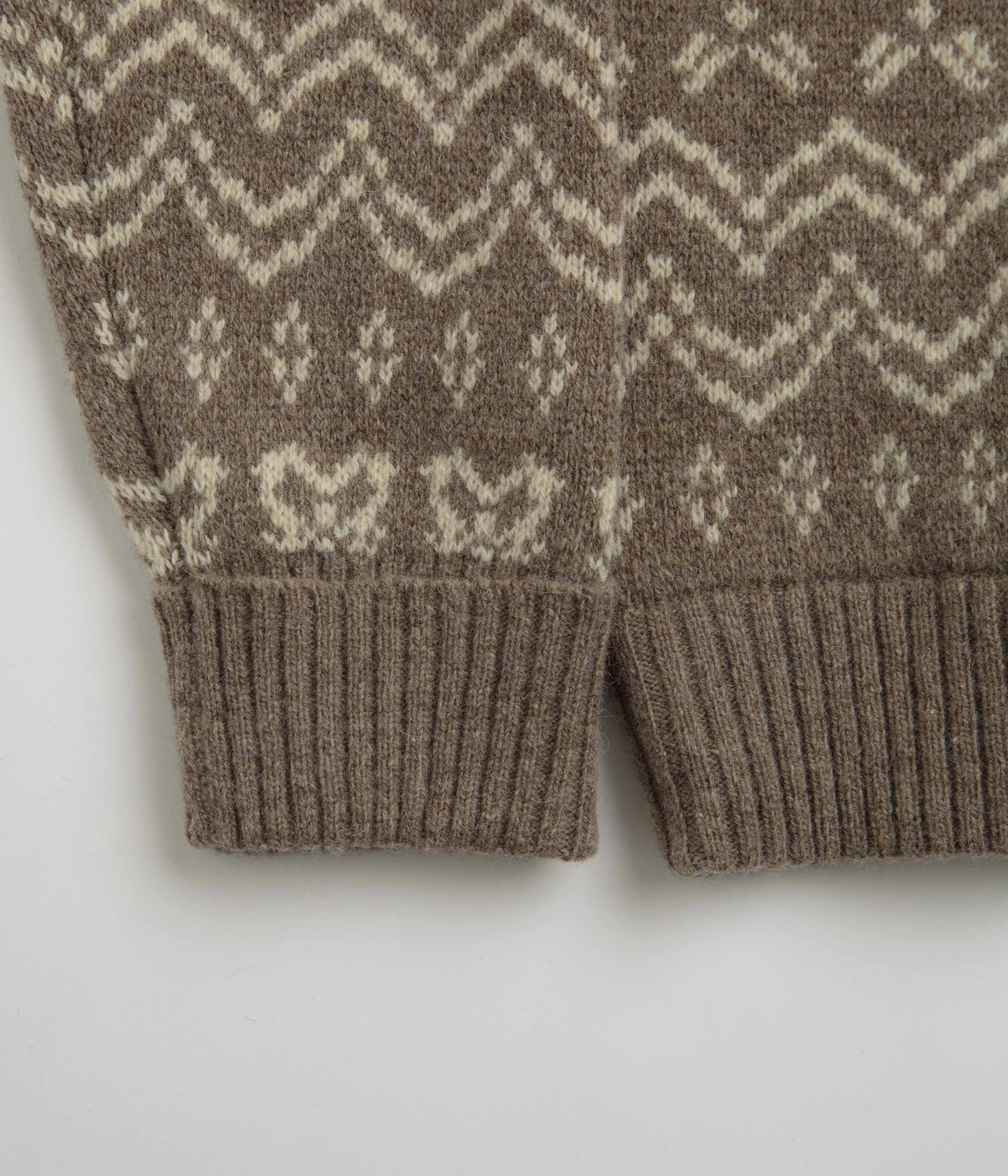 Warm and Cozy Patagonia Recycled Wool Sweatshirt - Helmsman: Seabird Grey