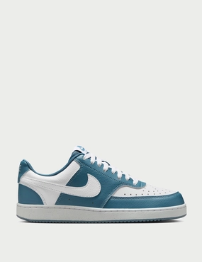 Court Vision Low Next Nature Shoes - White/Smokey Blue Air Circulation Channels
