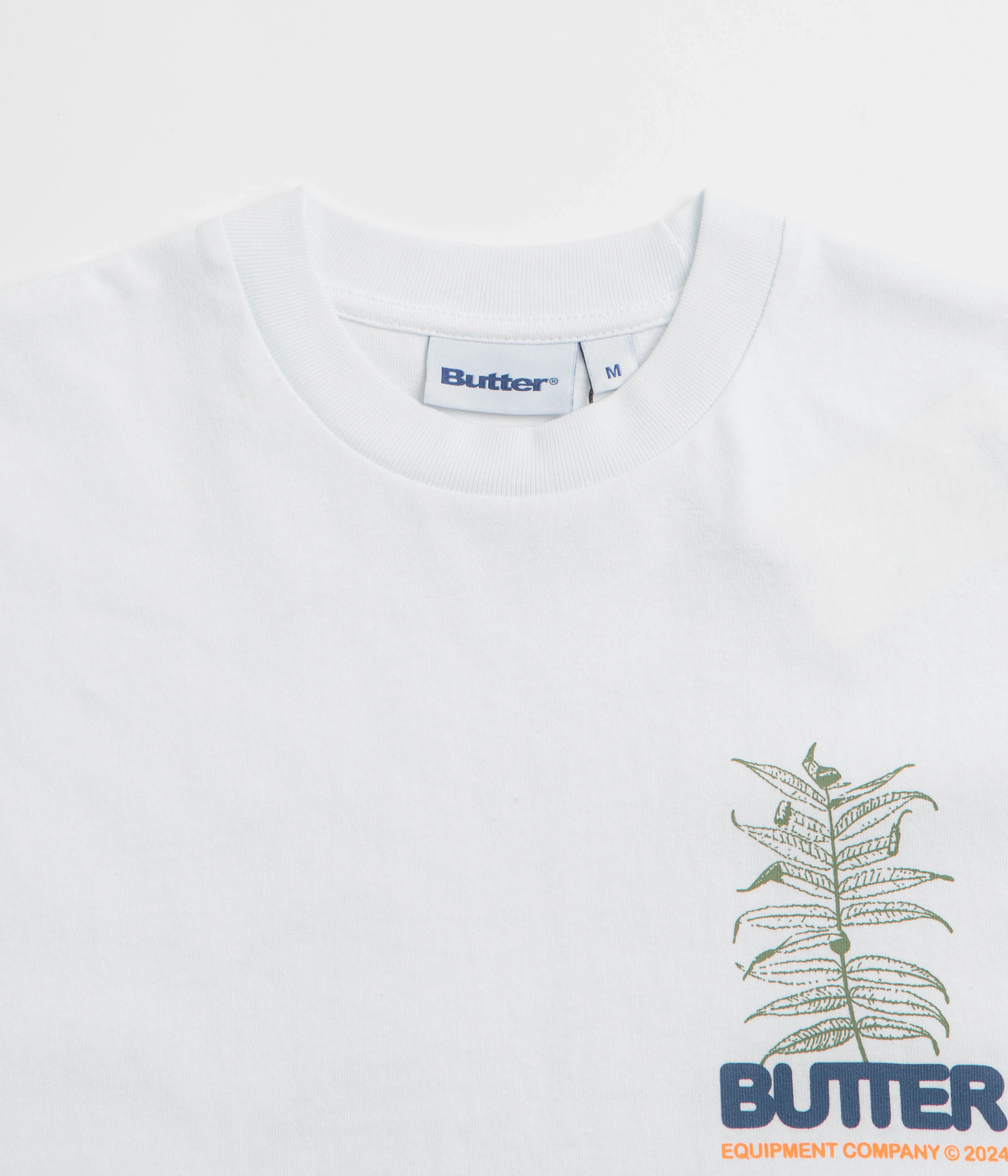 Skating Butter Goods Earth T-Shirt - White