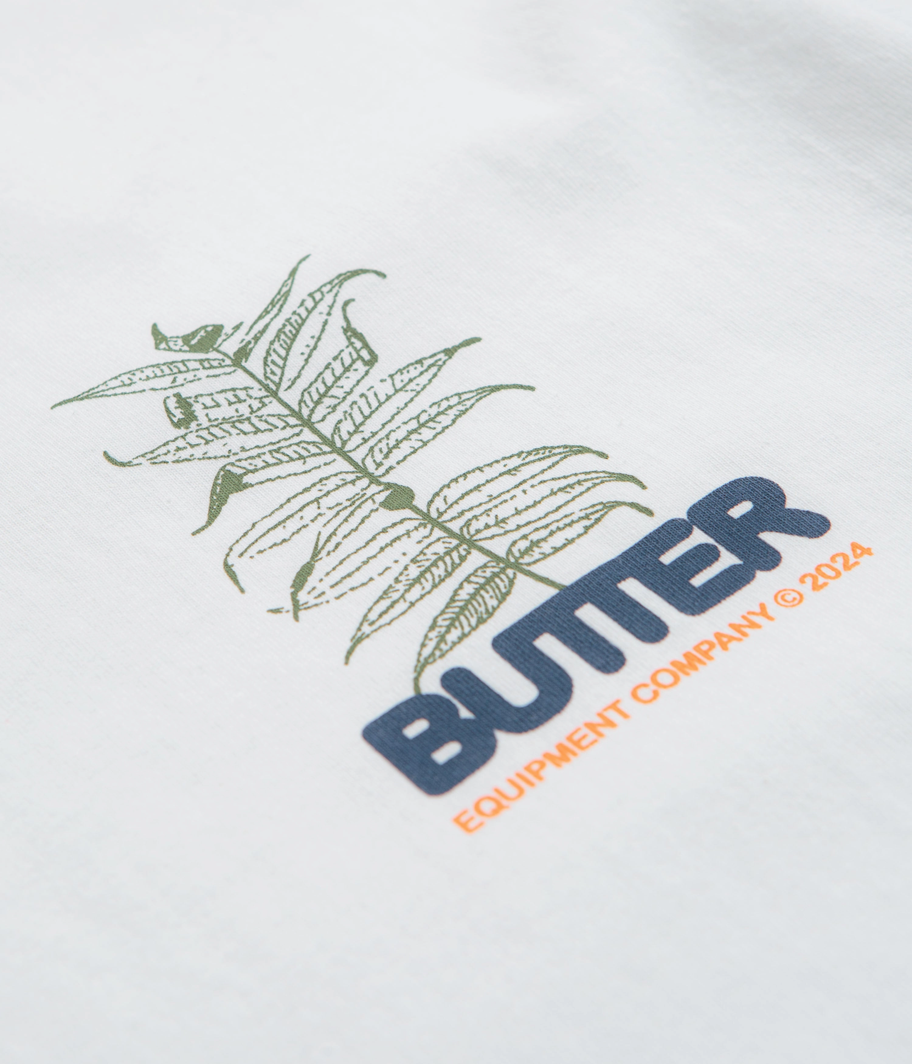 Butter Goods Earth T-Shirt - White cinema event Wedding guest