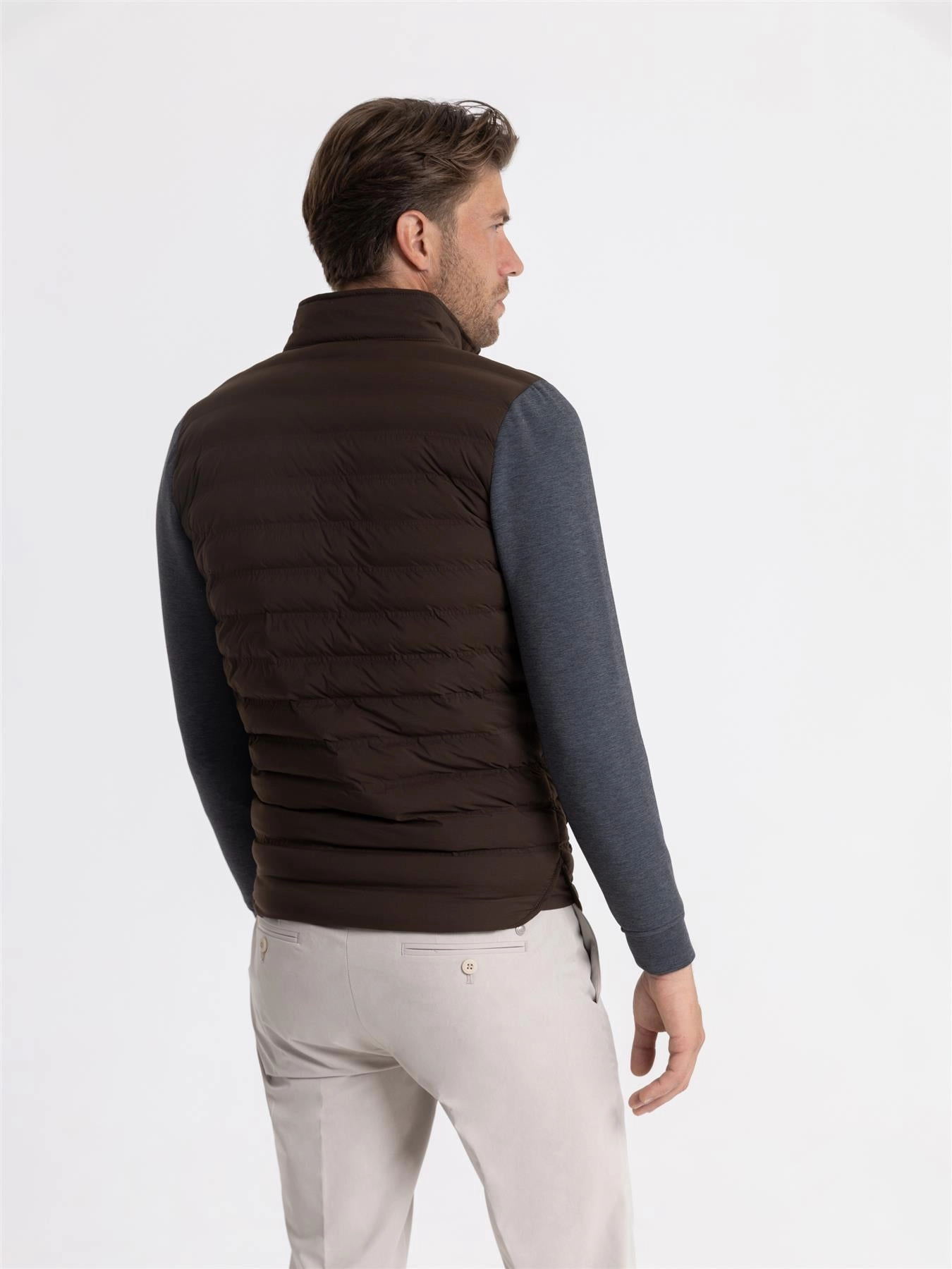 Winsome Hybrid Cardigan Antique Walnut Refined Casual Surprise