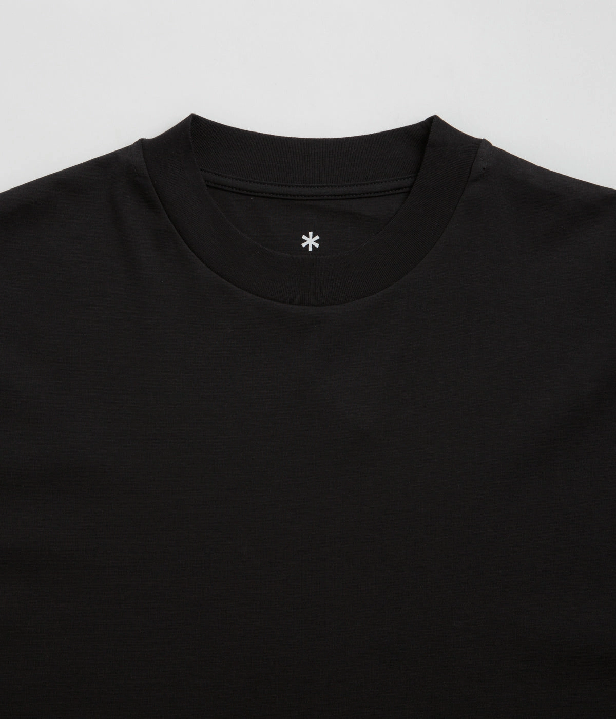 Snow Peak Organic Cotton Mercerized T-Shirt - Black Retro