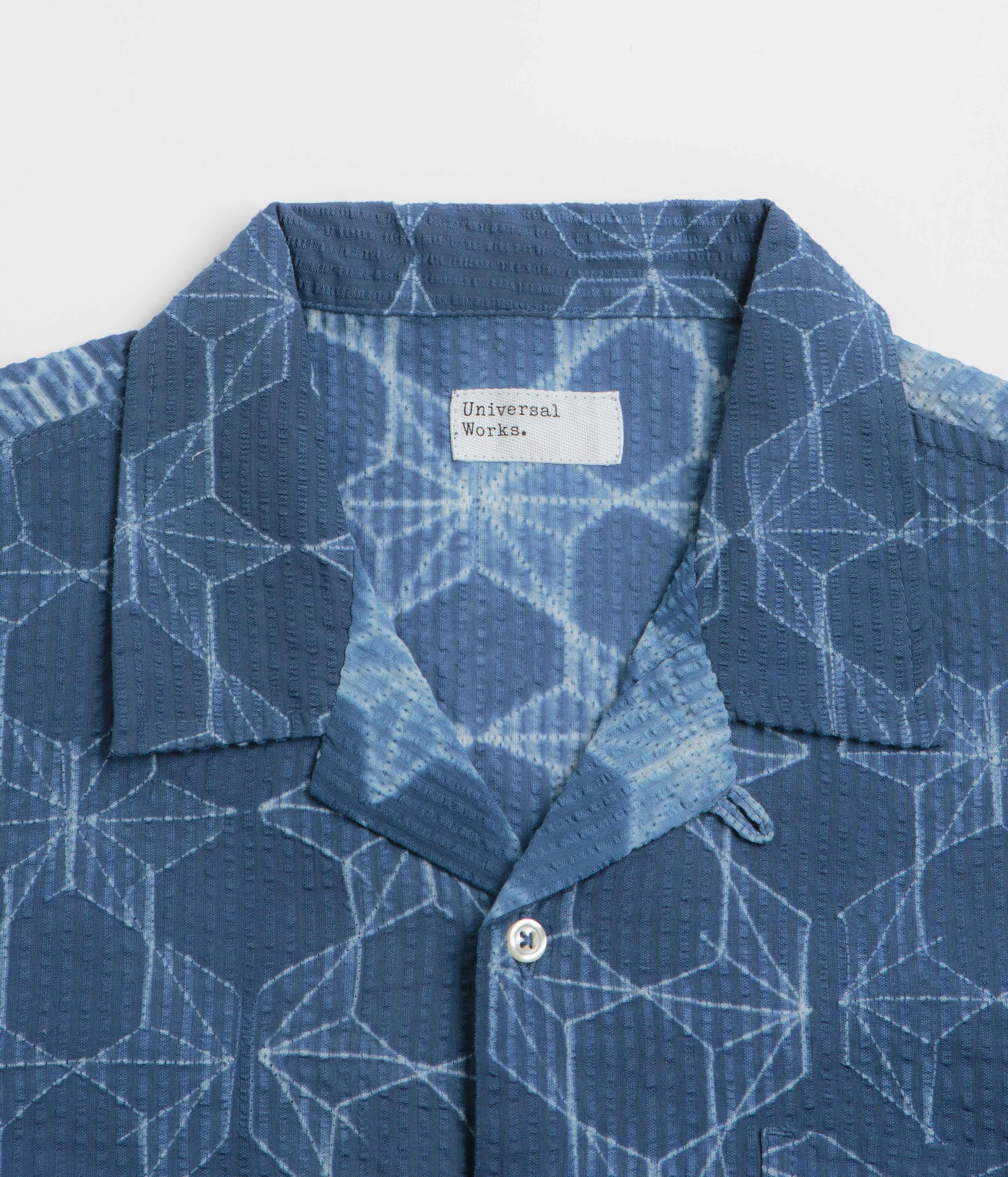 Universal Works Road Shirt - Indigo Casual Fit