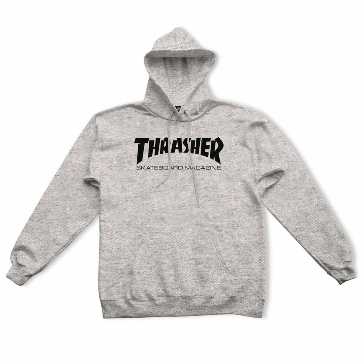 Thrasher - Skate Mag Hoodie Grey Garment Wash Structured Hood Shape