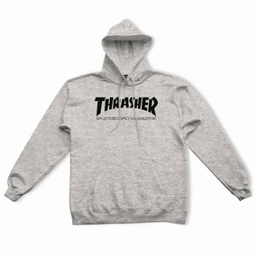 Thrasher - Skate Mag Hoodie Grey simple design Australian style