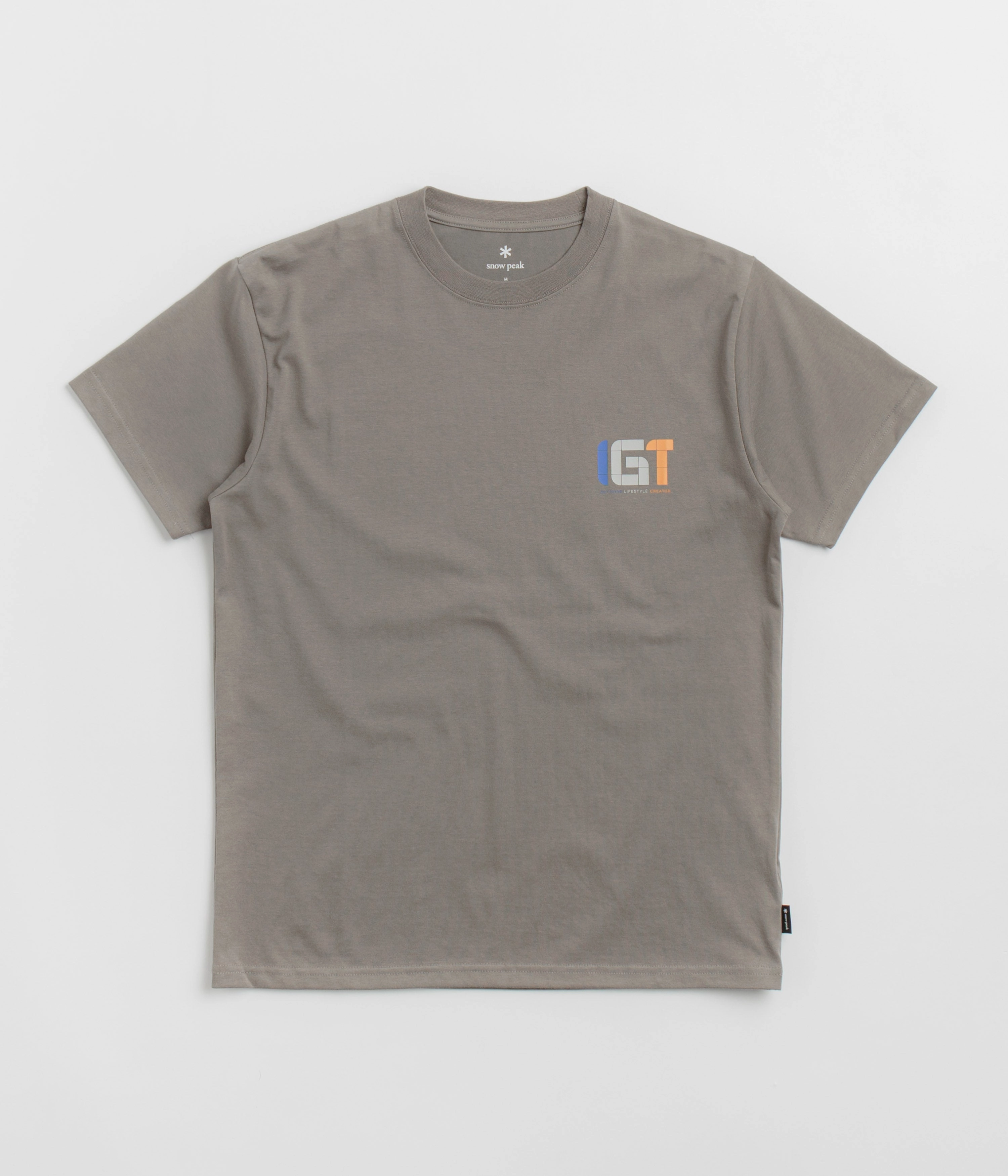 Conference Snow Peak IGT Logo T-Shirt - Greige