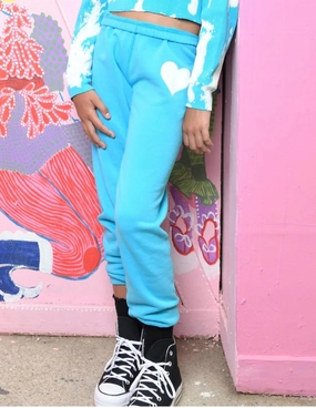 Durable Comfort Tween Shane Pants In Pool Blue