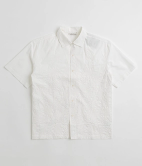YMC Sidri Shirt - White Cooling Mesh Lining