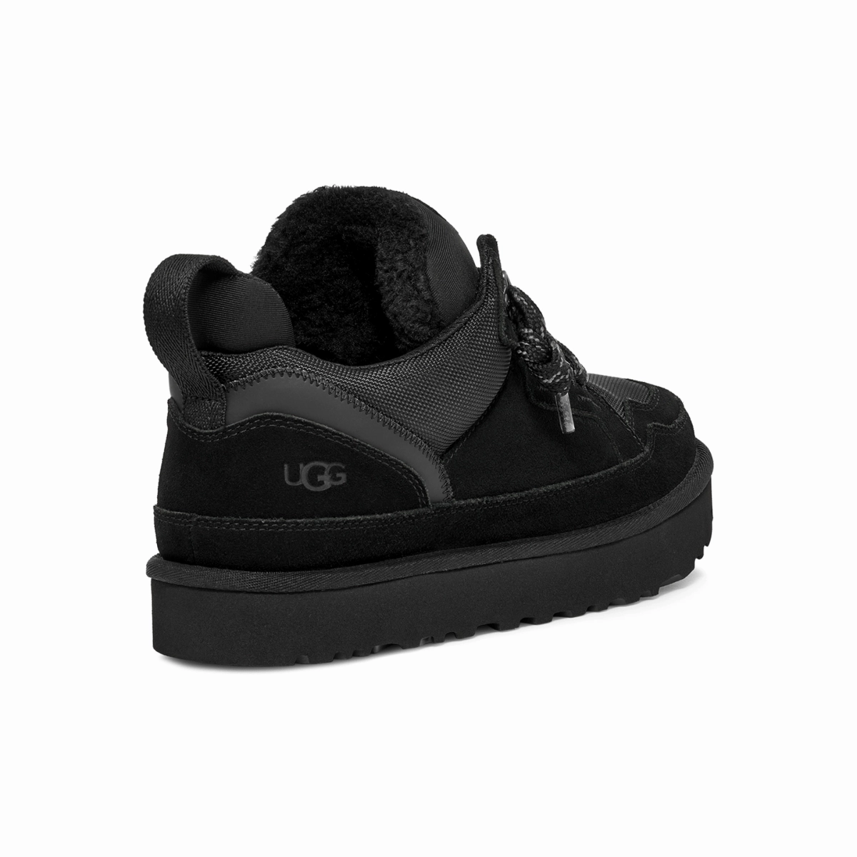 Anti Fatigue Support UGG Men's Lowmel Black Suede