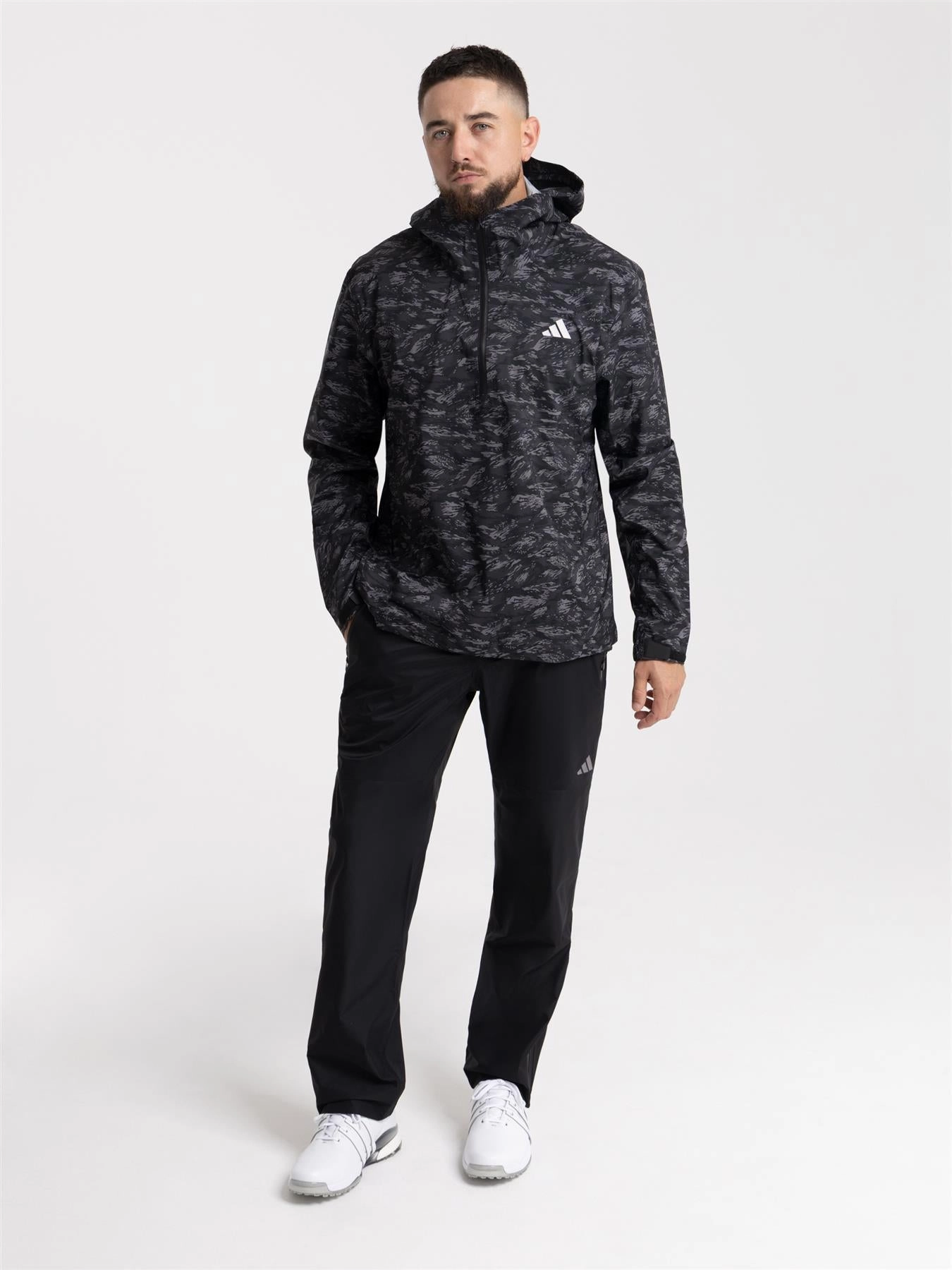 Ultimate365 Tour CLIMAPROOF  Parka Jacket Black Adjustable rural people