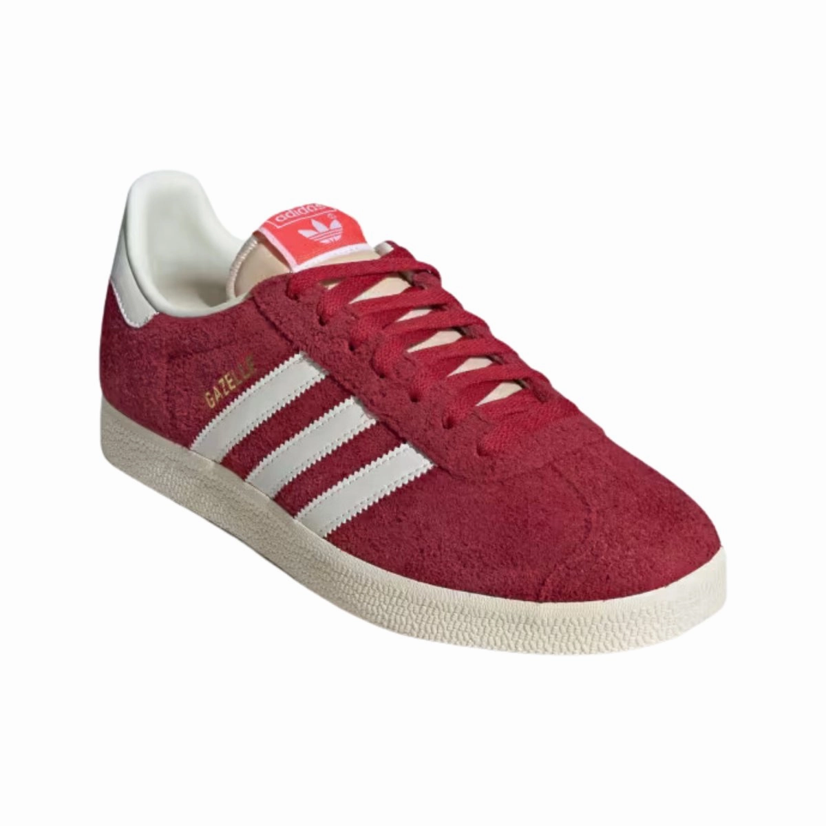 Adidas Men's Gazelle Team Victory Red/Off White/Cream White Eco Wear