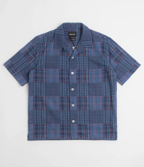 Howlin' Cocktail D??Amore Short Sleeve Shirt - Blues Mix Easy Comfort