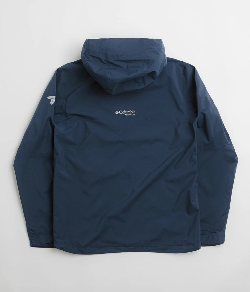 Survive picnic - goers Columbia Ampli-Dry II Shell Jacket - Collegiate Navy