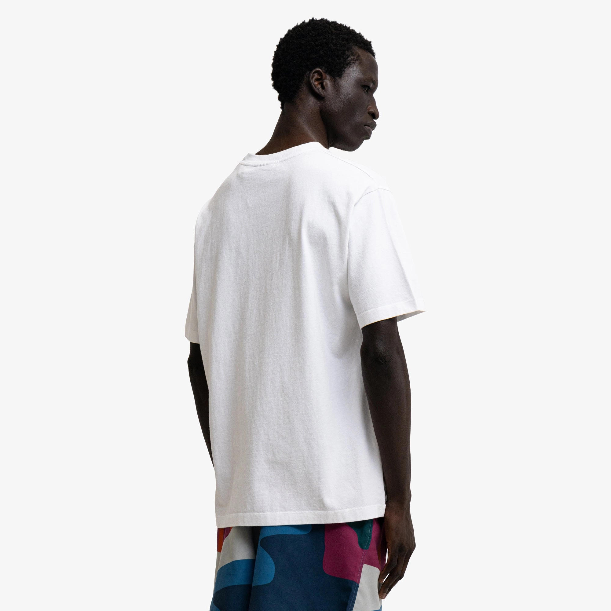 by Parra Look At It T-Shirt White Breathable Mesh Panels