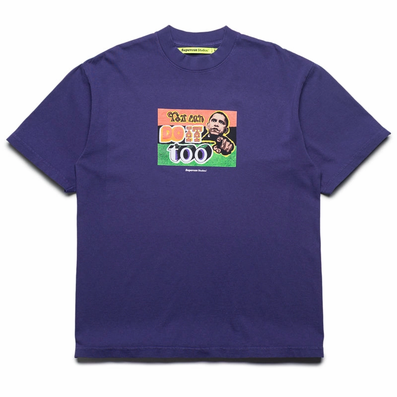 Supervsn You Can Do It Too Tee - Dusty Purple art gallery event ballroom venue