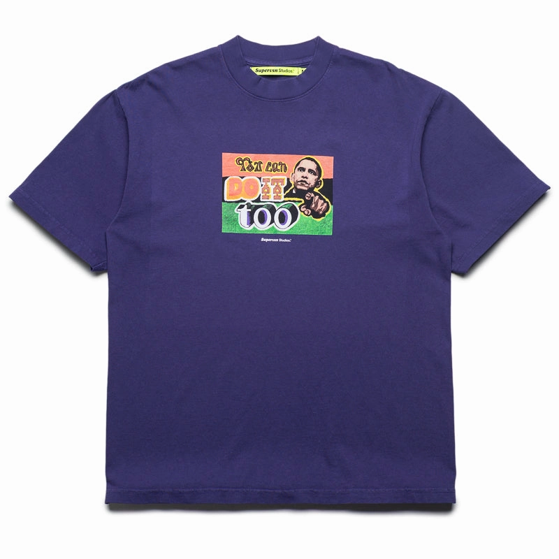fit guide Supervsn You Can Do It Too Tee - Dusty Purple