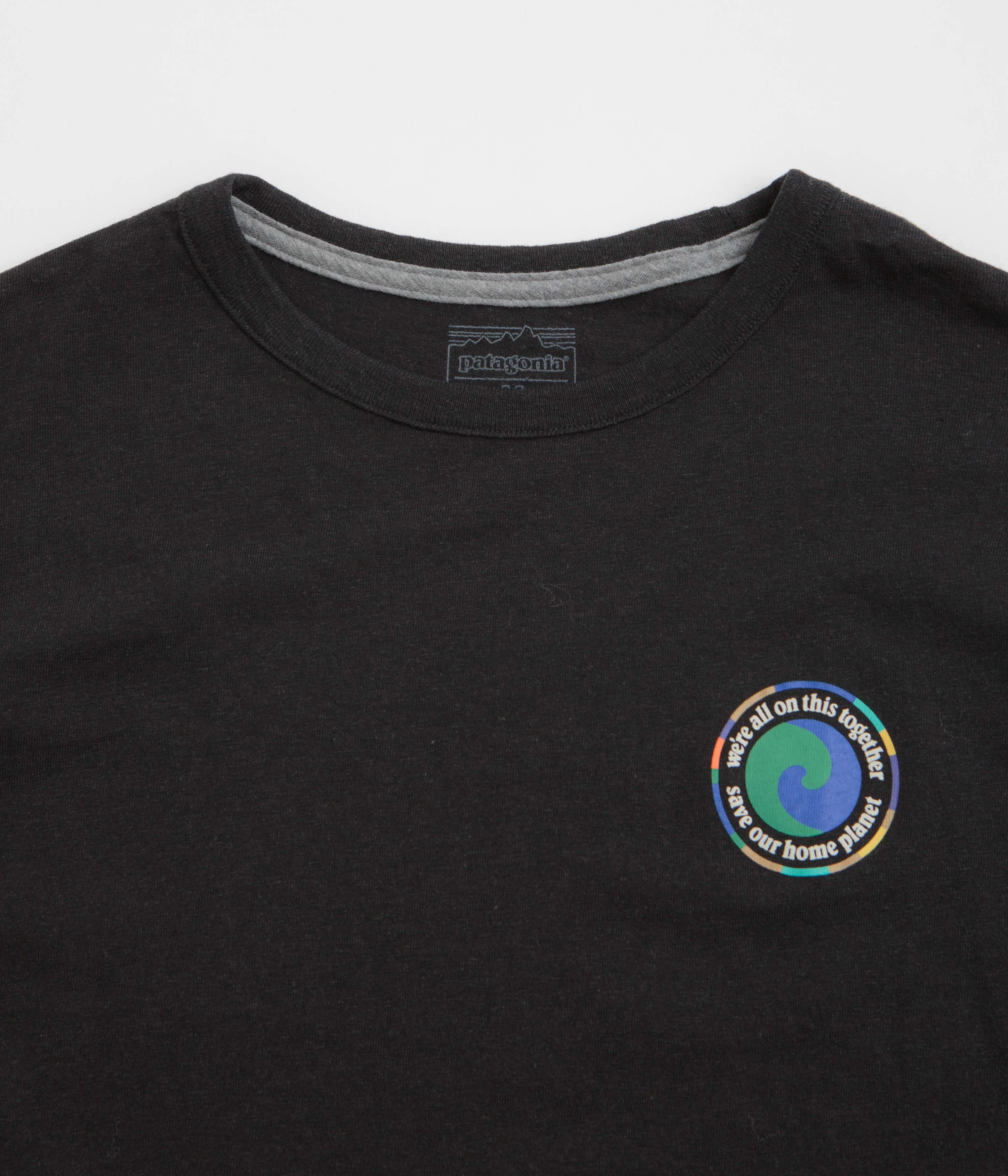 Base Layer park Patagonia Womens Unity Fitz Easy Cut Responsibili-Tee T-Shirt - Ink Black