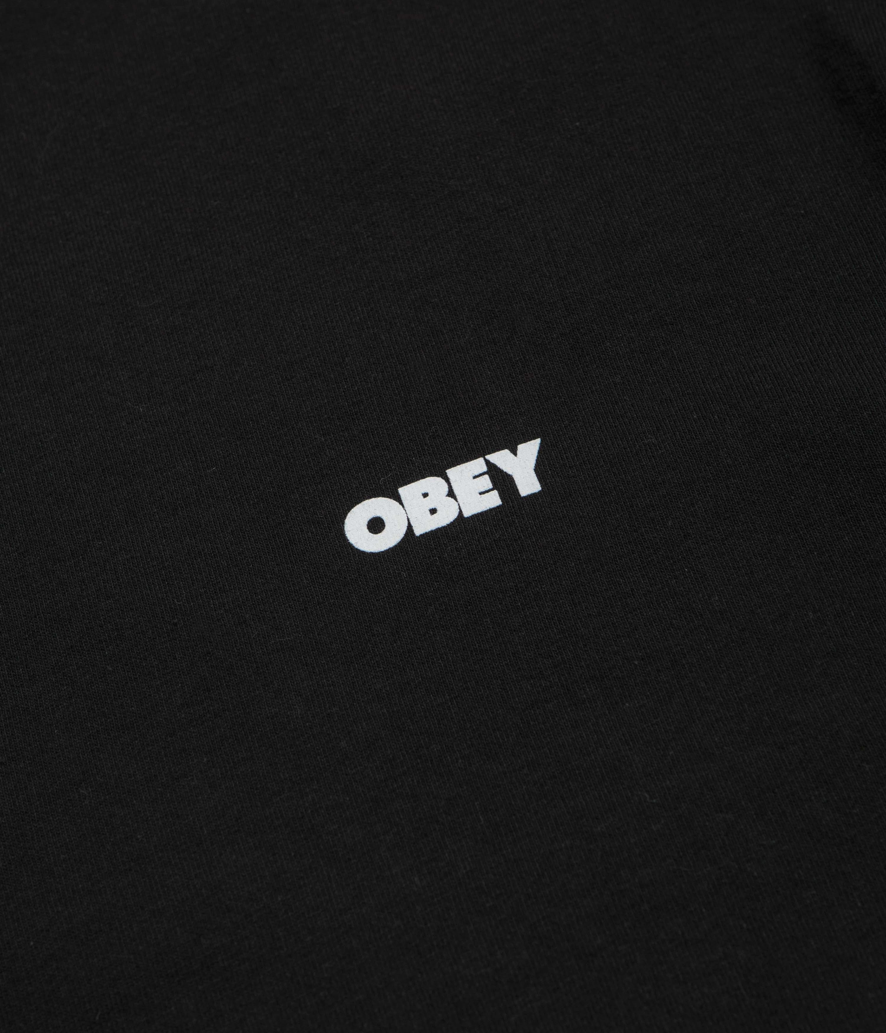 Rural area swimming venue Obey Visual Studios T-Shirt - Black