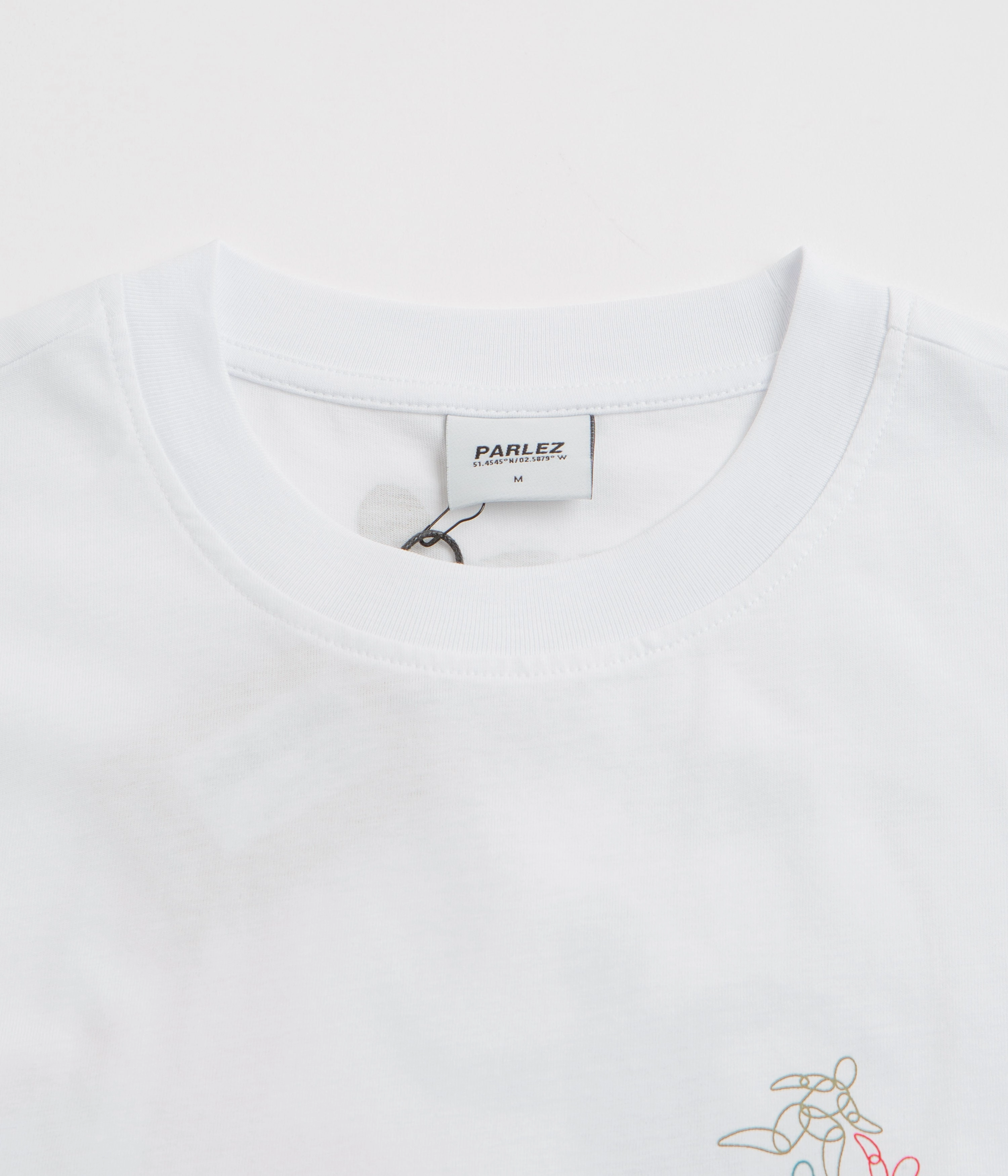 train event tent venue Parlez Corpora T-Shirt - White