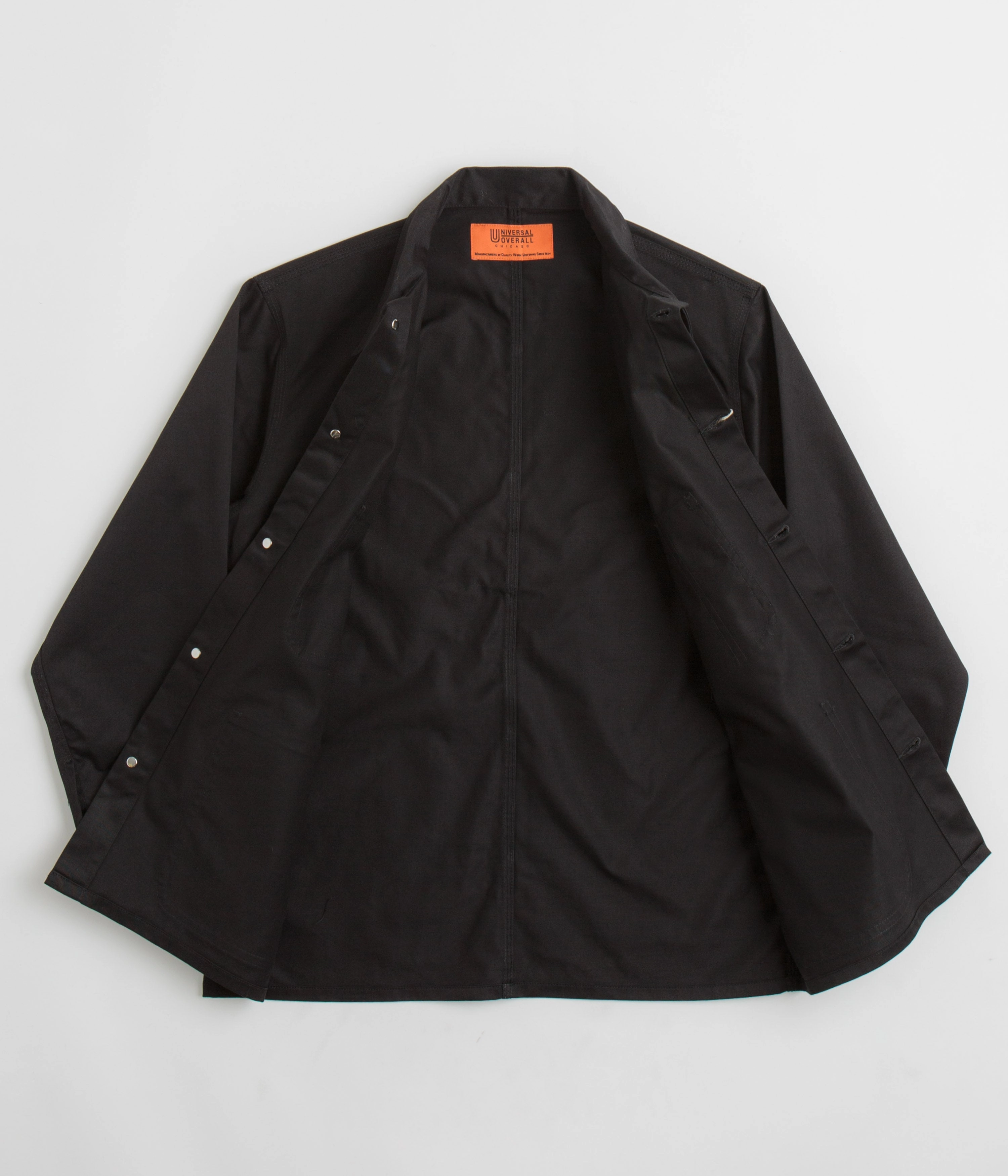 Outdoor Comfort suitable for work commutes Universal Overall Classic Coverall Jacket - Black