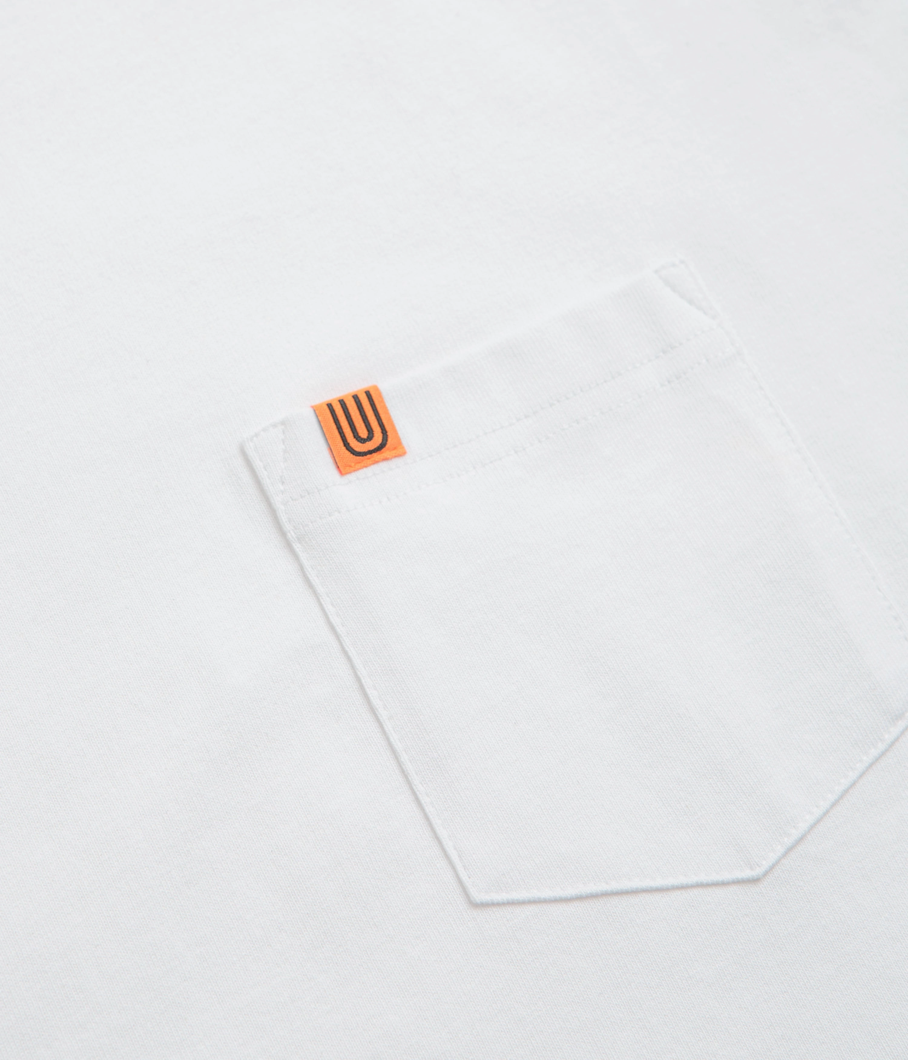 Universal Overall Pocket T-Shirt - White Trendy Silhouette Youth fashion