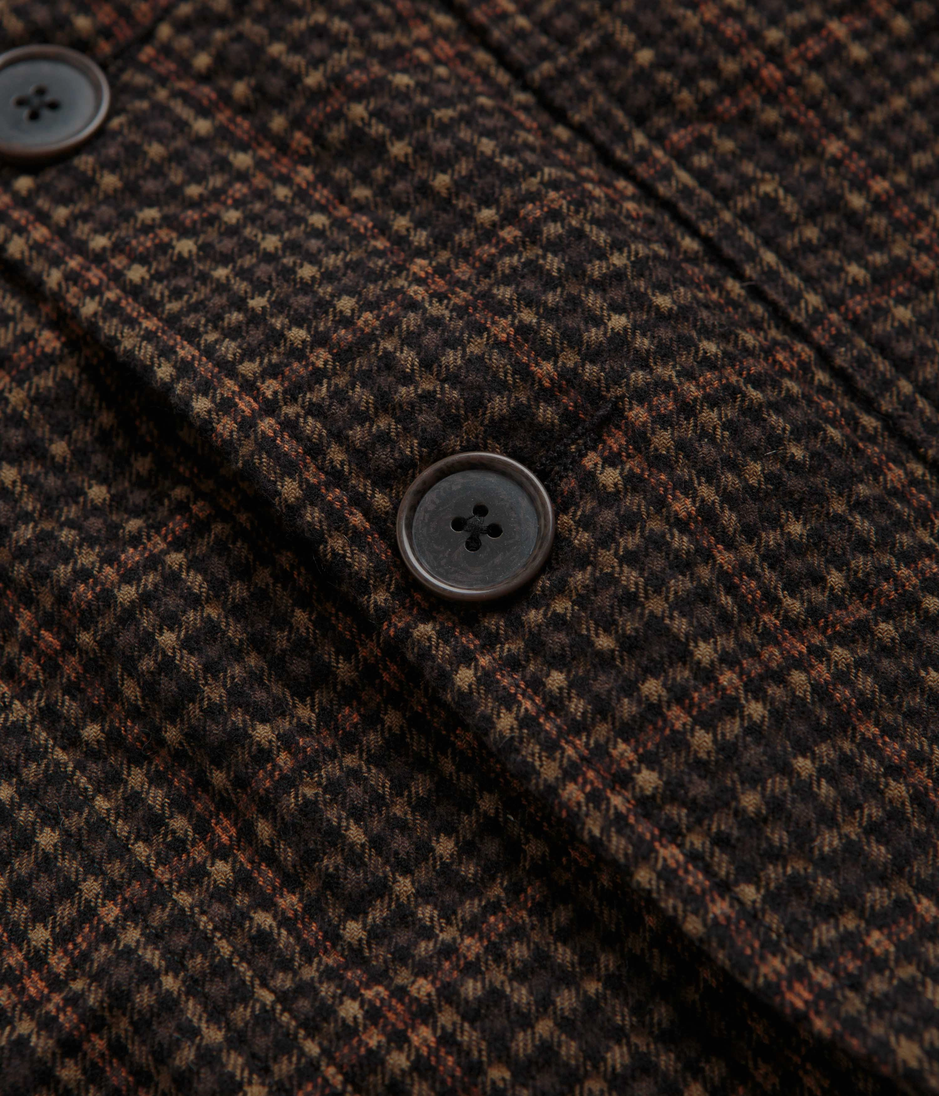 Expose suitable for work uniforms Universal Works Bakers C Jacket - Black / Olive