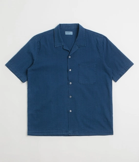 Travel Friendly Universal Works Road Shirt - Washed Indigo