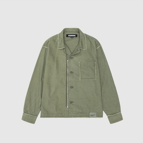 Fashion Layer UNTRIMMED ZIP SHIRT