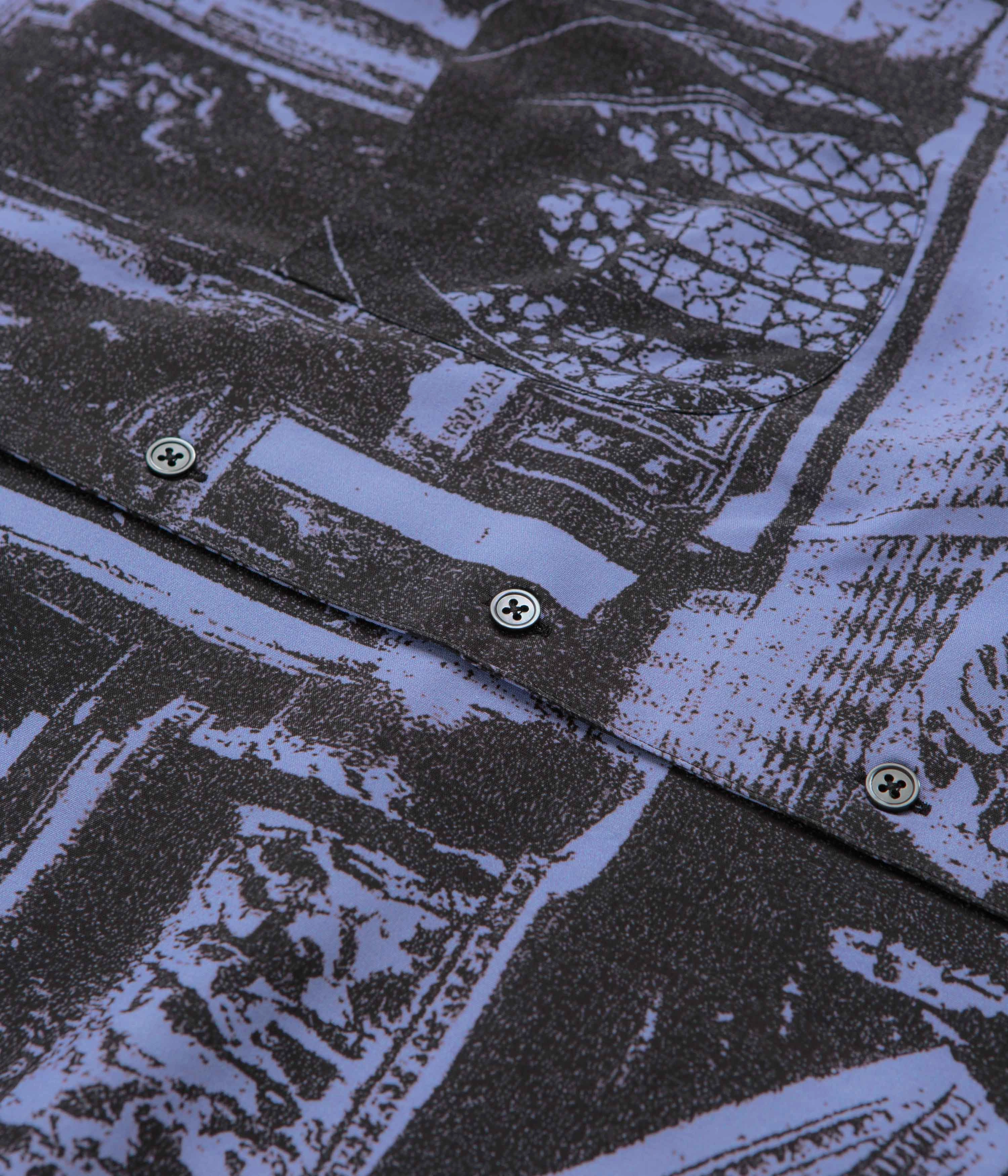 Sporty Look Rassvet Ray Short Sleeve Shirt - Print